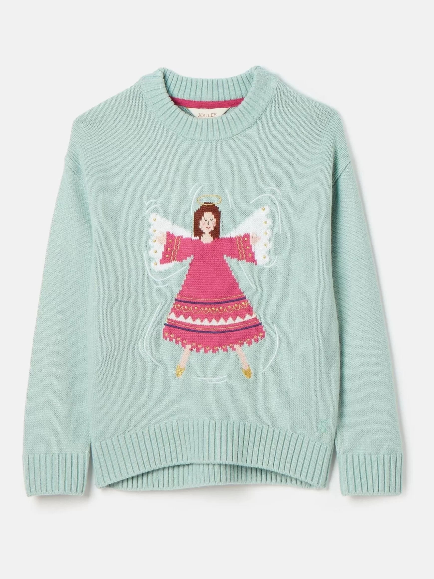 Girls' Cracking Intarsia Artwork Jumper^Joules Store