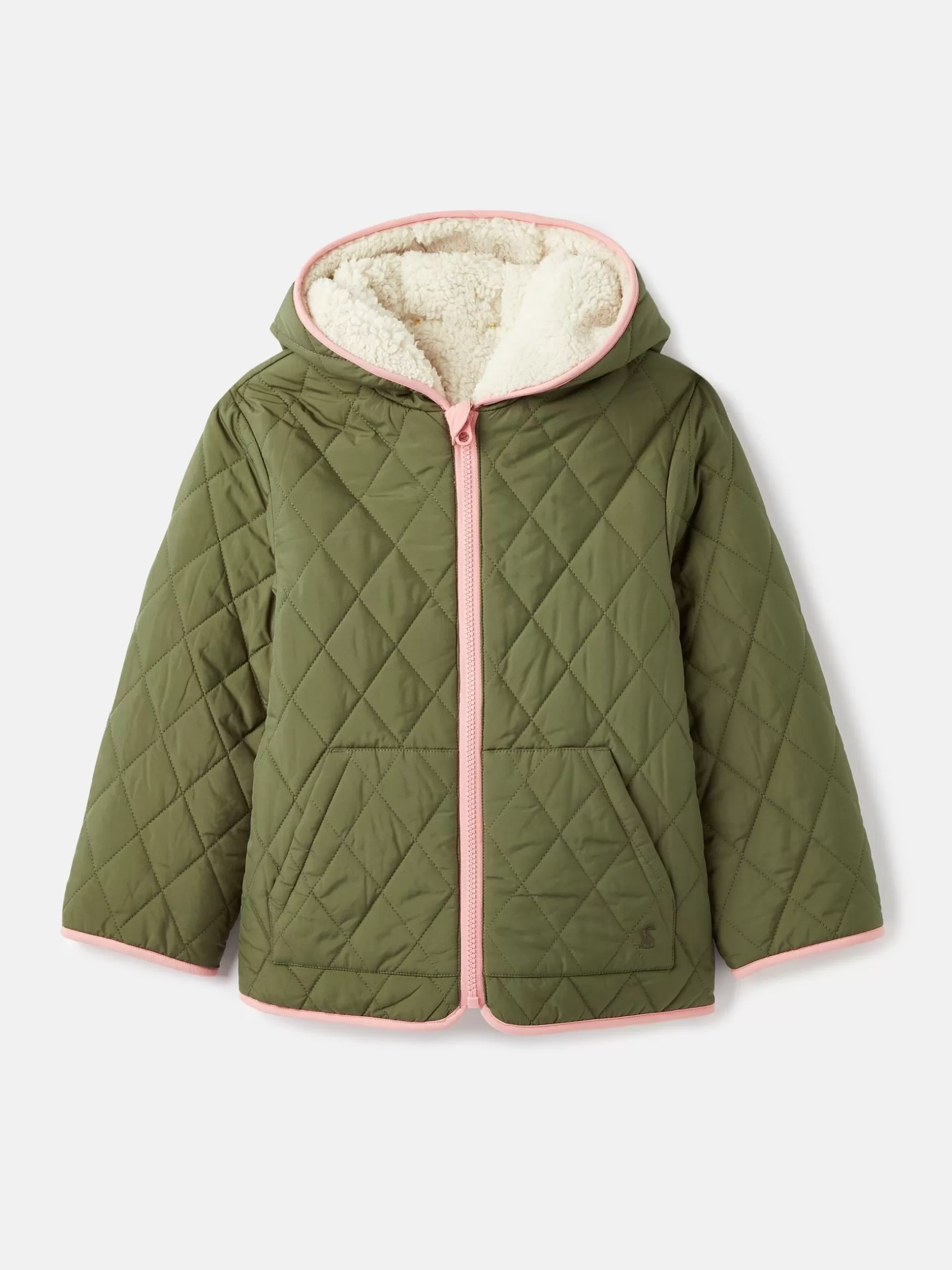 Girls' Kali Fleece Lined Reversible Quilted Jacket^Joules Best