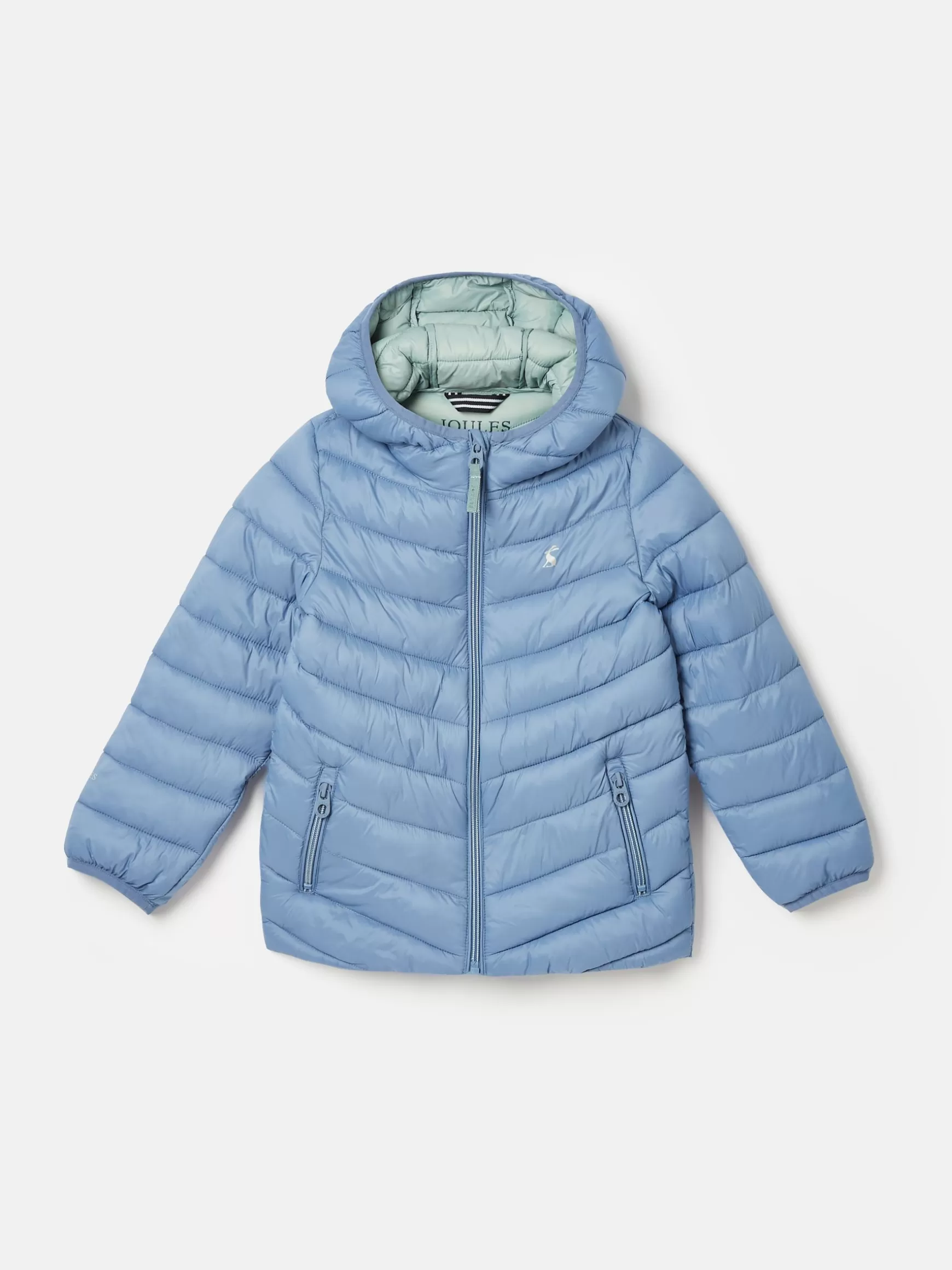 Girls' Kinnaird Showerproof Padded Coat^Joules Outlet