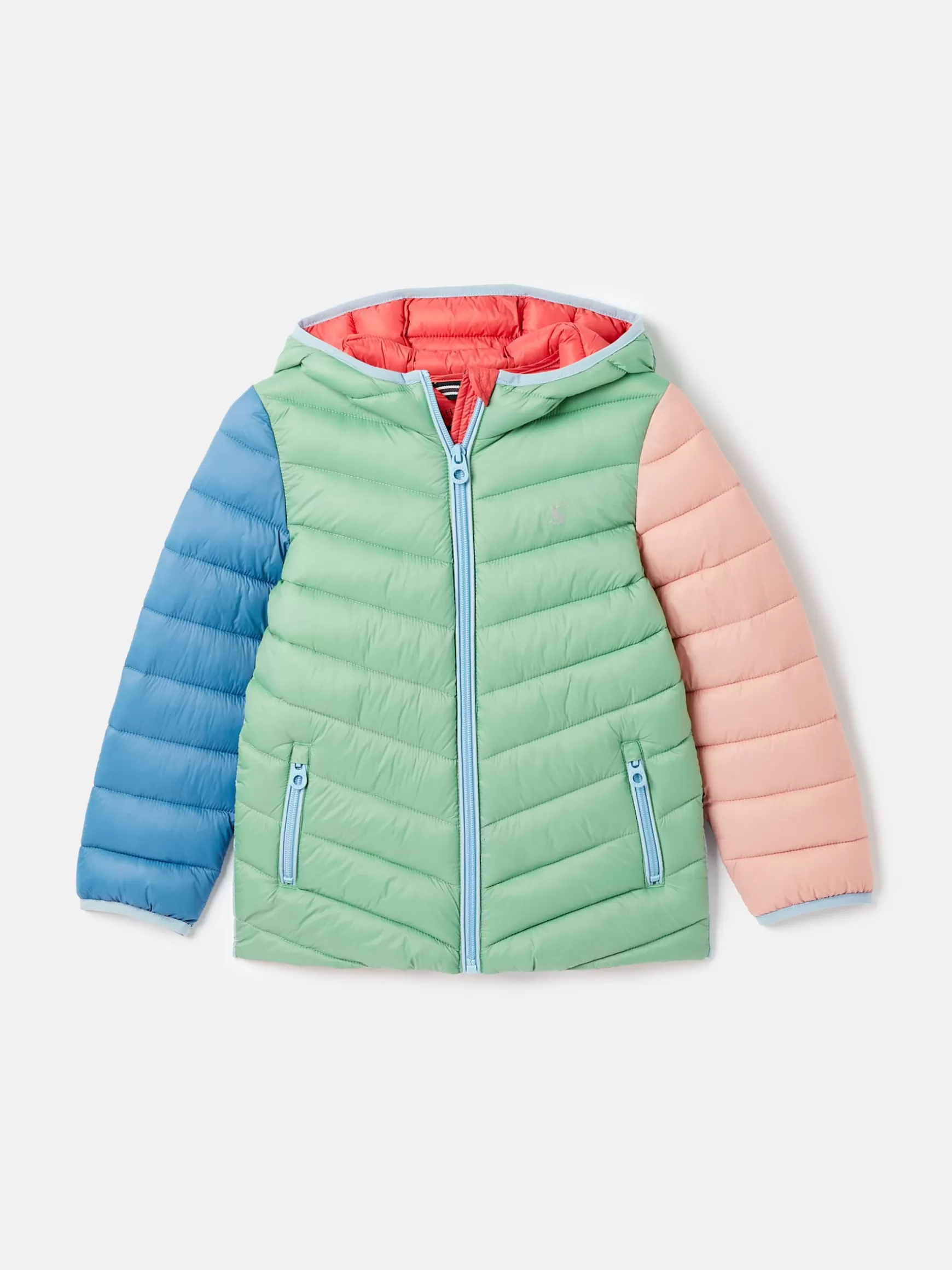 Girls' Kinnaird Showerproof Padded Coat^Joules Outlet