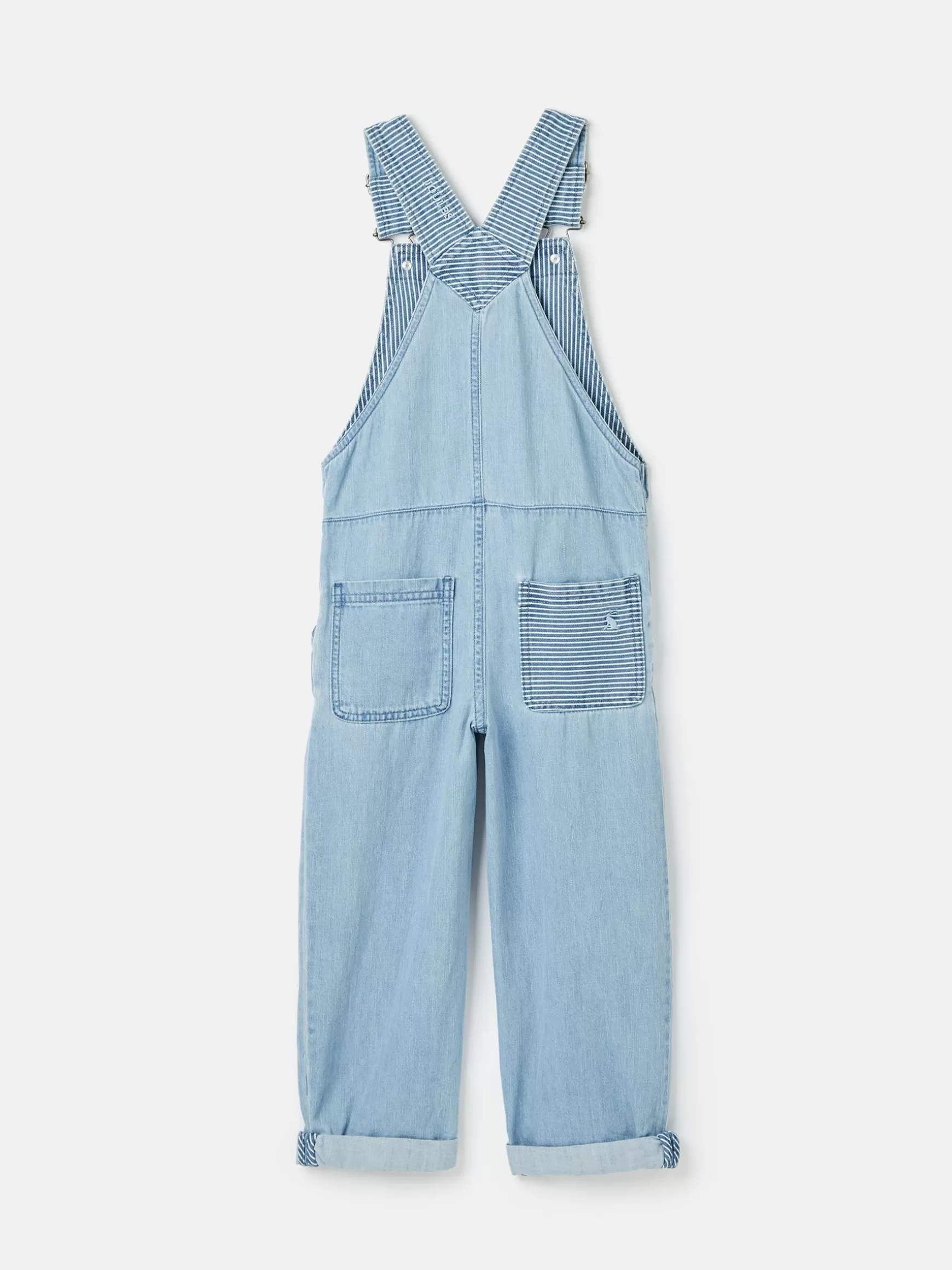 Girls' Madeline Chambray Hotch Potch Dungarees^Joules Best
