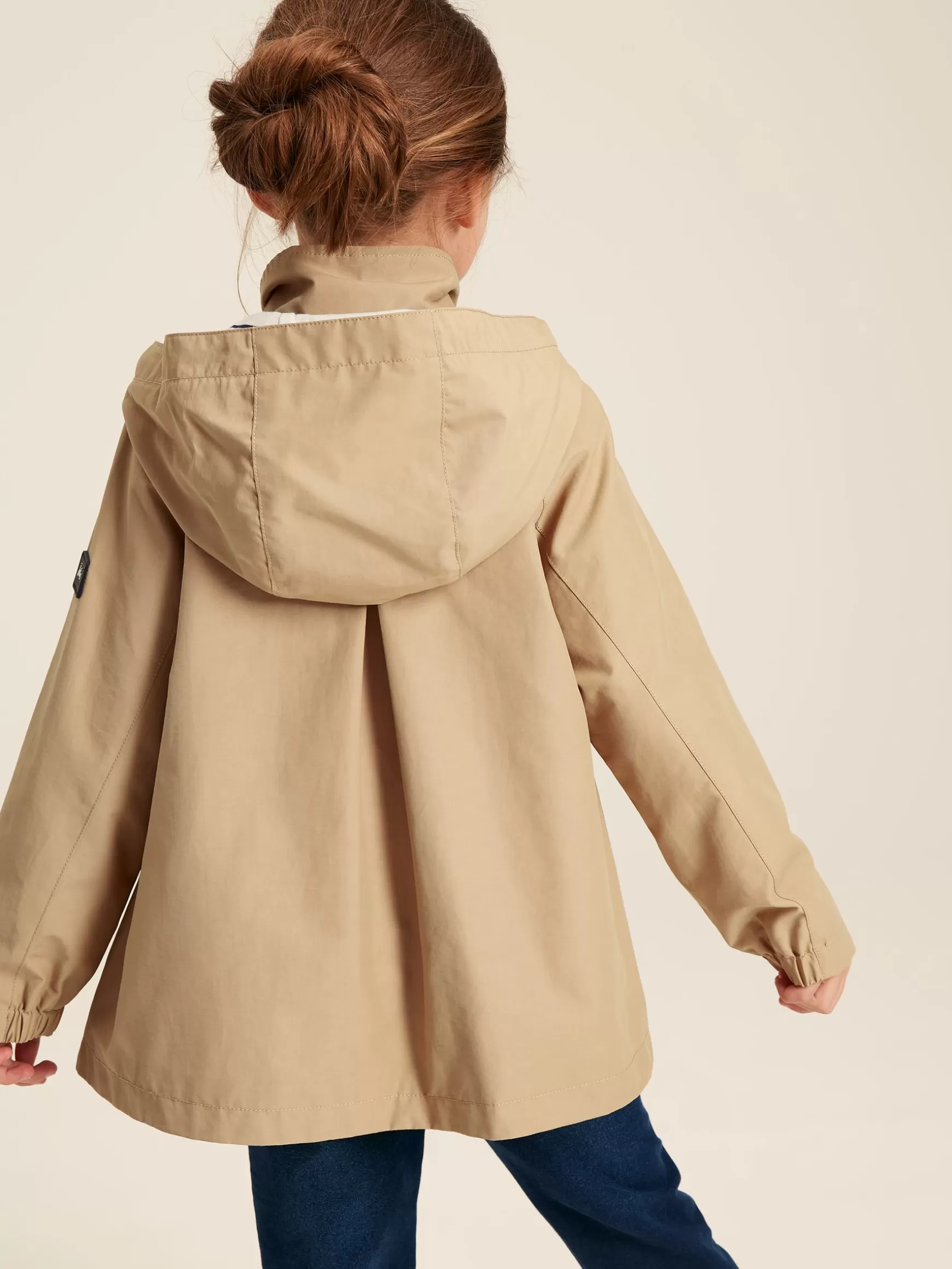 Girls' Meadow Lightweight Waterproof Raincoat With Hood^Joules Shop