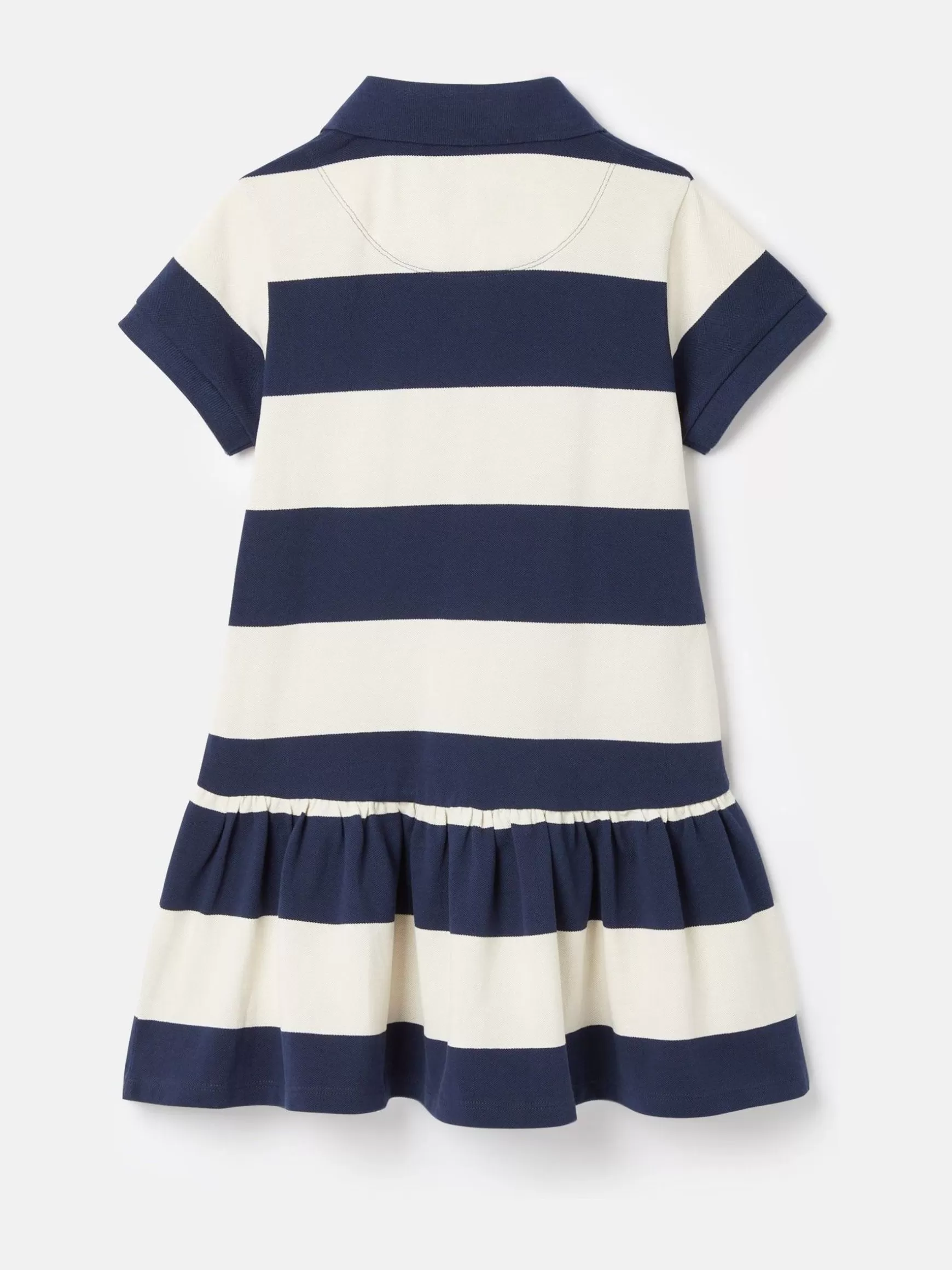 Girls' Orla Navy Stripe Polo Shirt Dress^Joules New