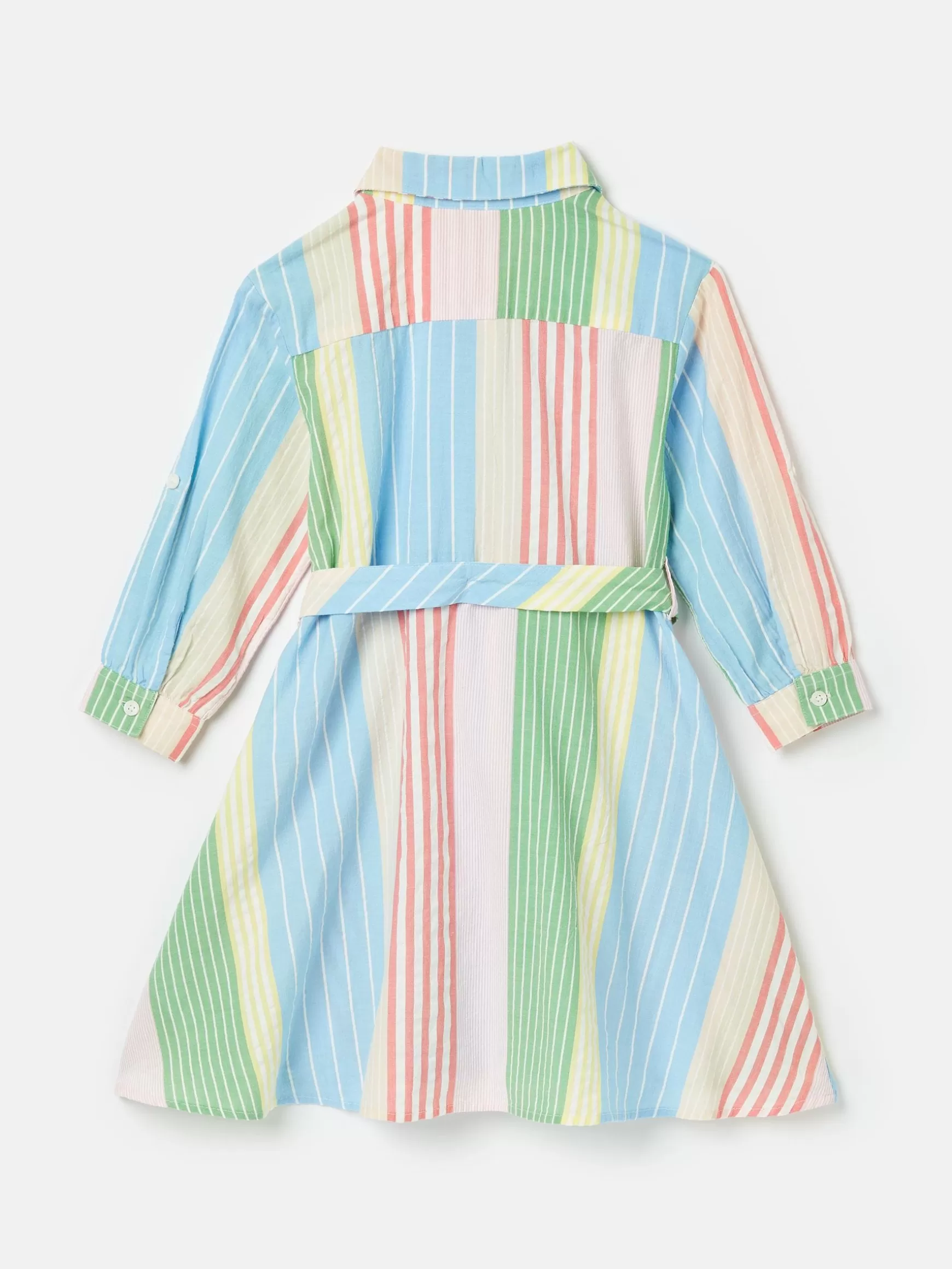 Girls' Summertime Multi Stripe Woven Shirt Dress^Joules Sale