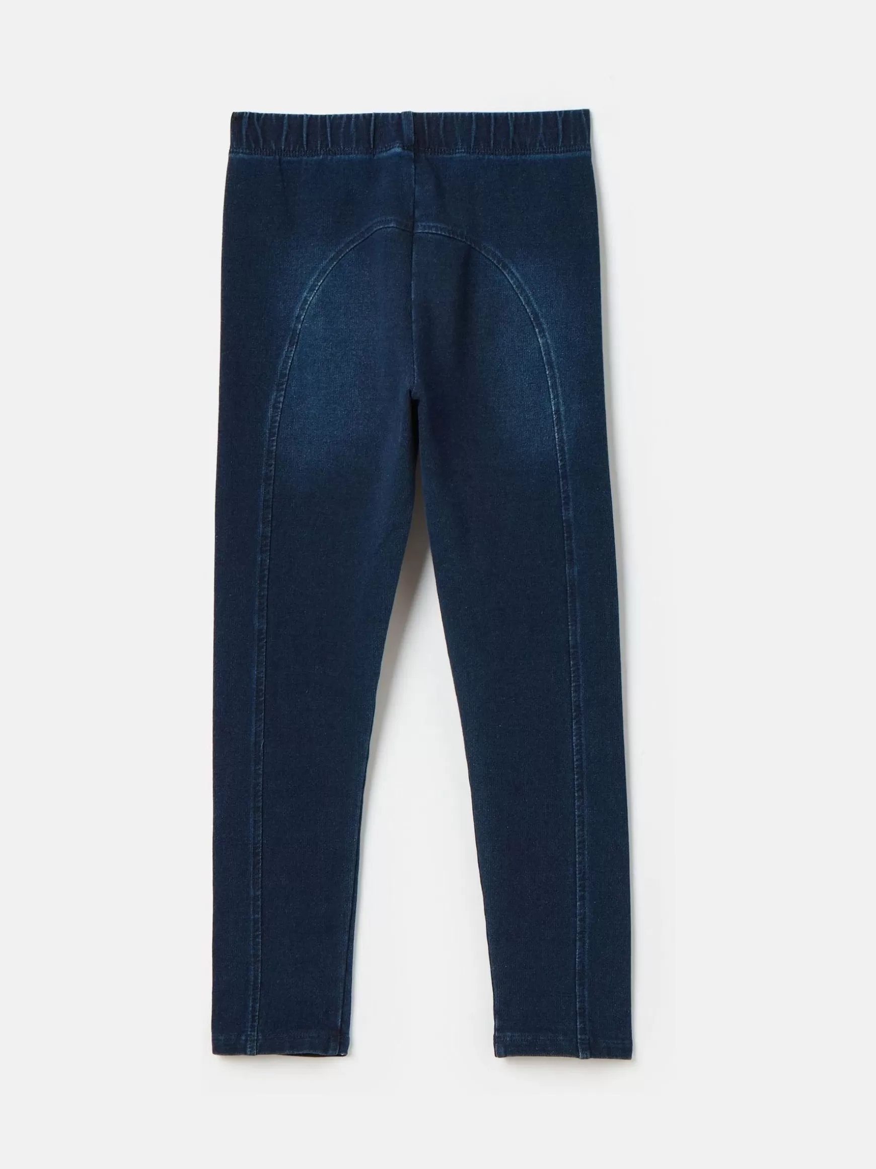 Girls' Trot Denim Dark Wash Jersey Denim Jodphur-Style Leggings^Joules Cheap