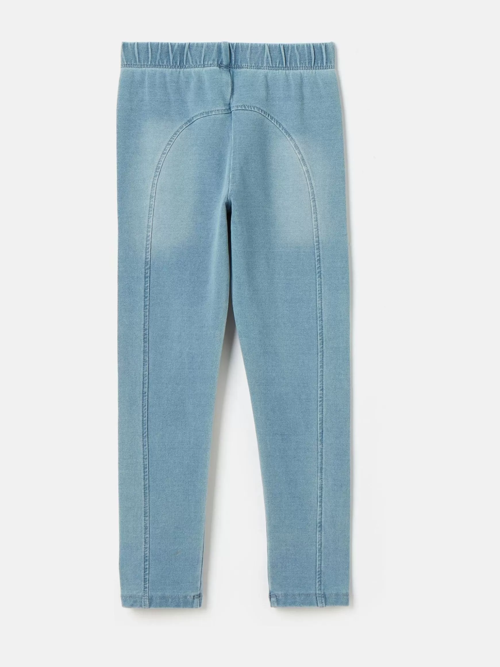 Girls' Trot Denim Light Wash Jersey Denim Jodphur-Style Leggings^Joules Best Sale