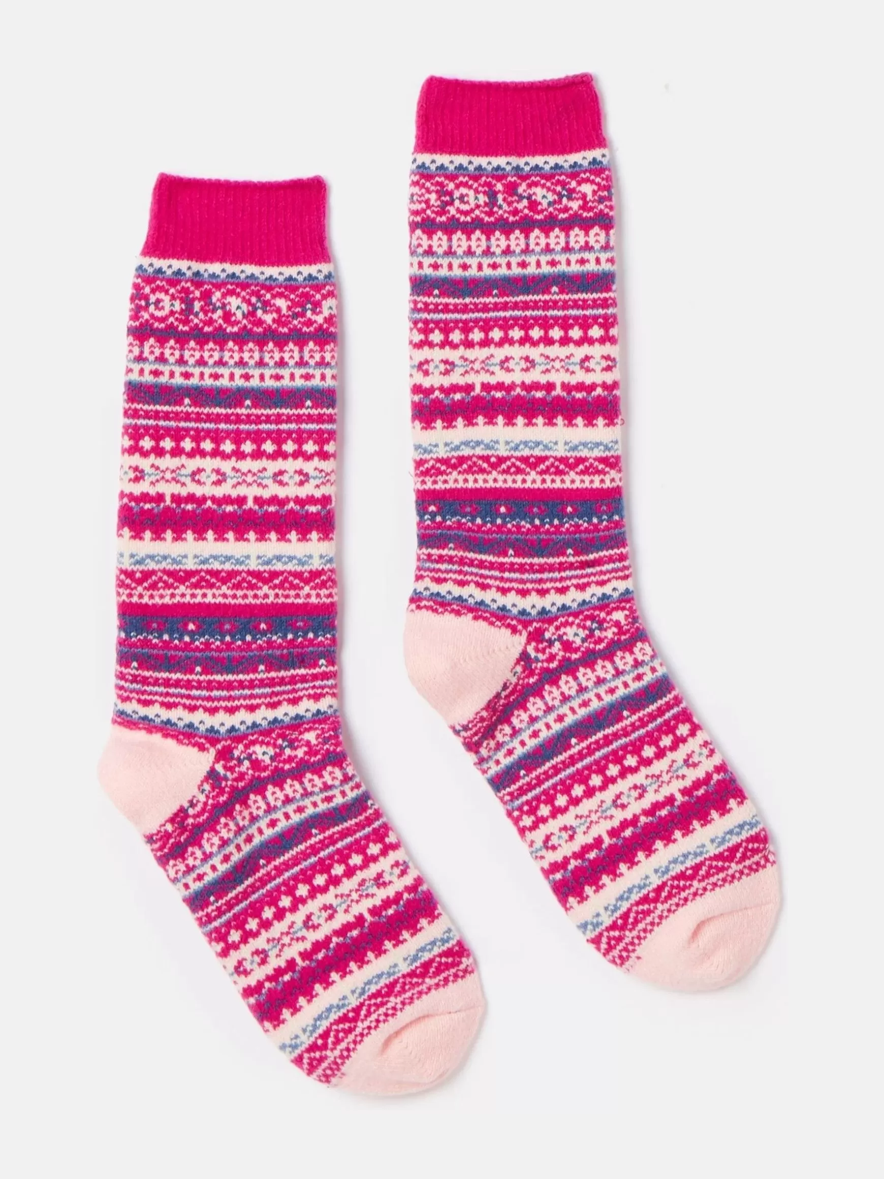 Girls' Wader Fair Isle Welly Socks^Joules Discount
