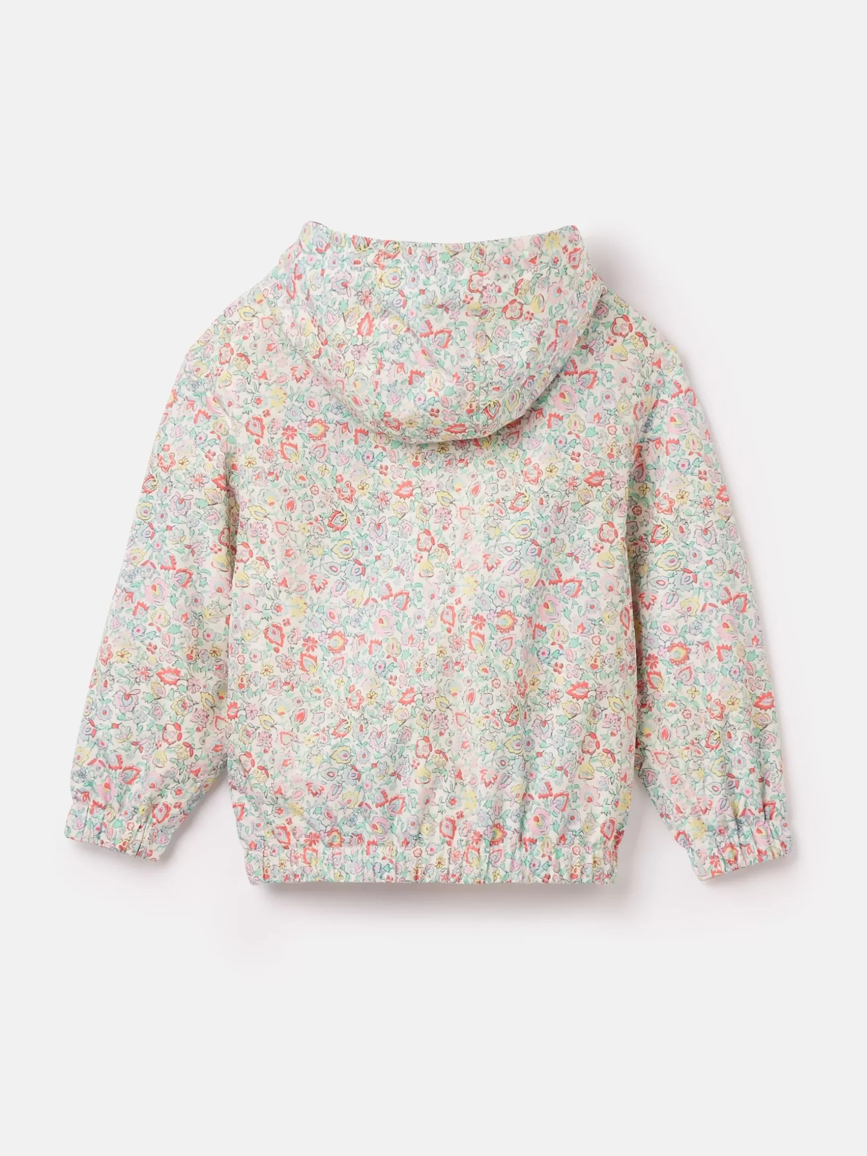 Girls' Windbreaker Multi Floral Waterproof Raincoat^Joules Store