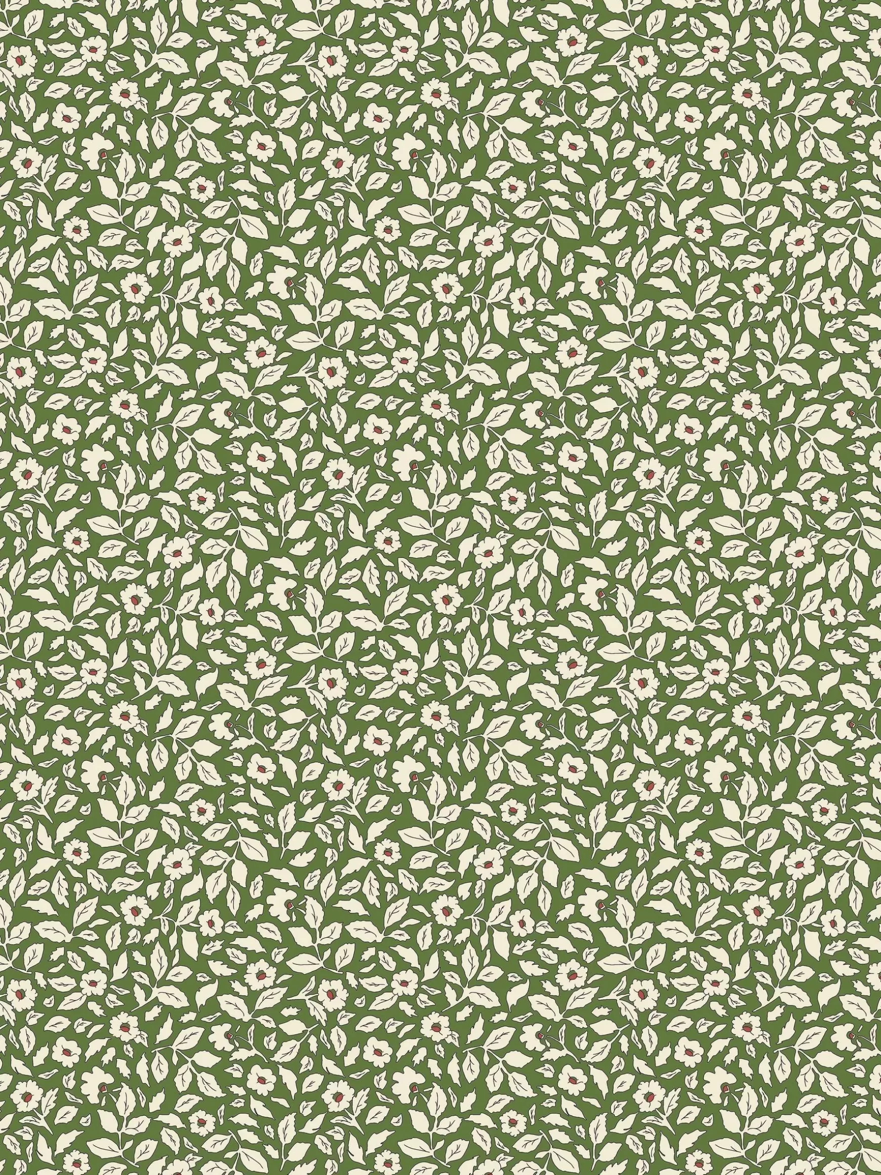 Ditsy Floral Print 10M Wallpaper^Joules Discount