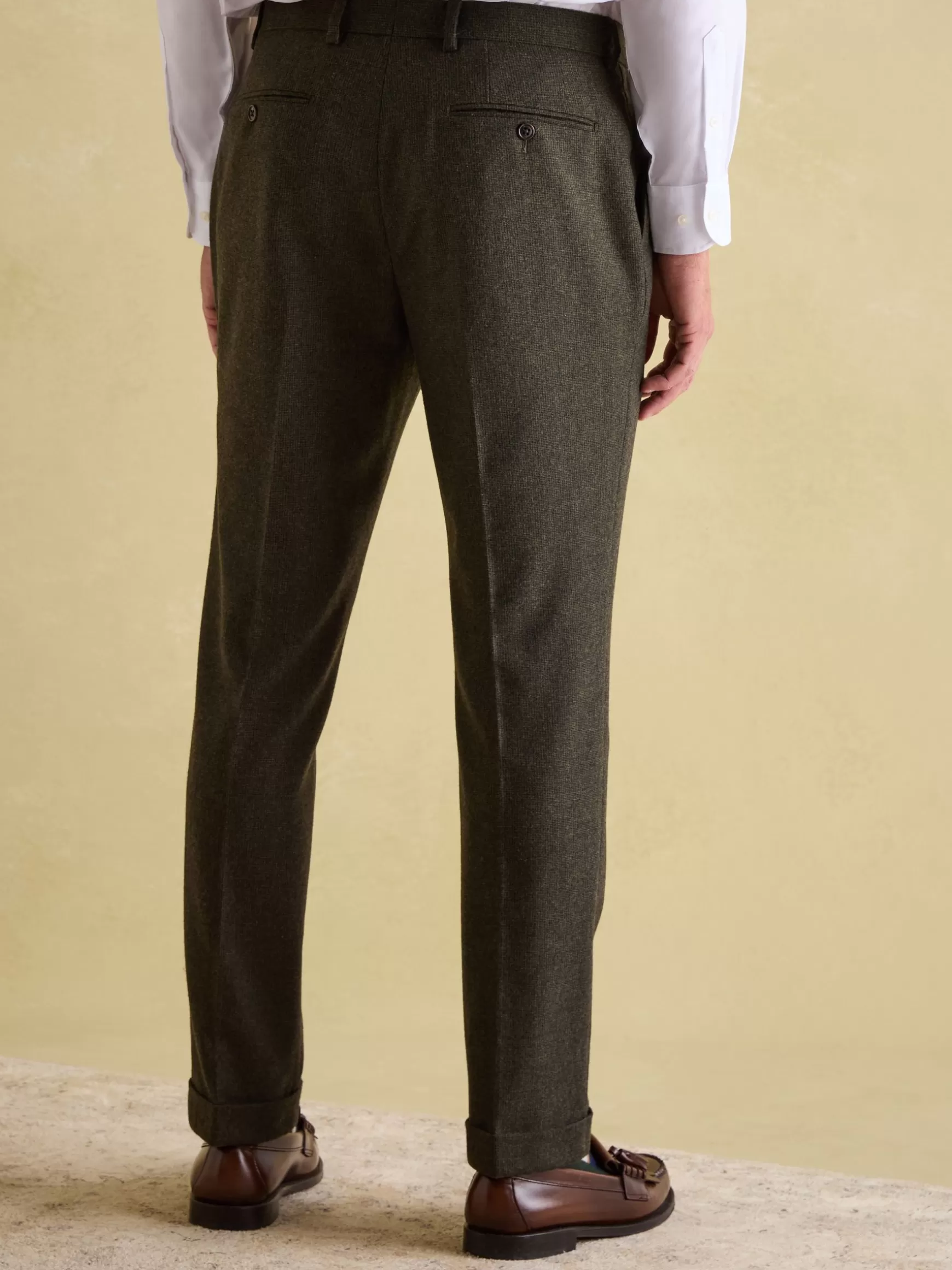 Slim Fit Texture Suit Trousers^Joules Outlet