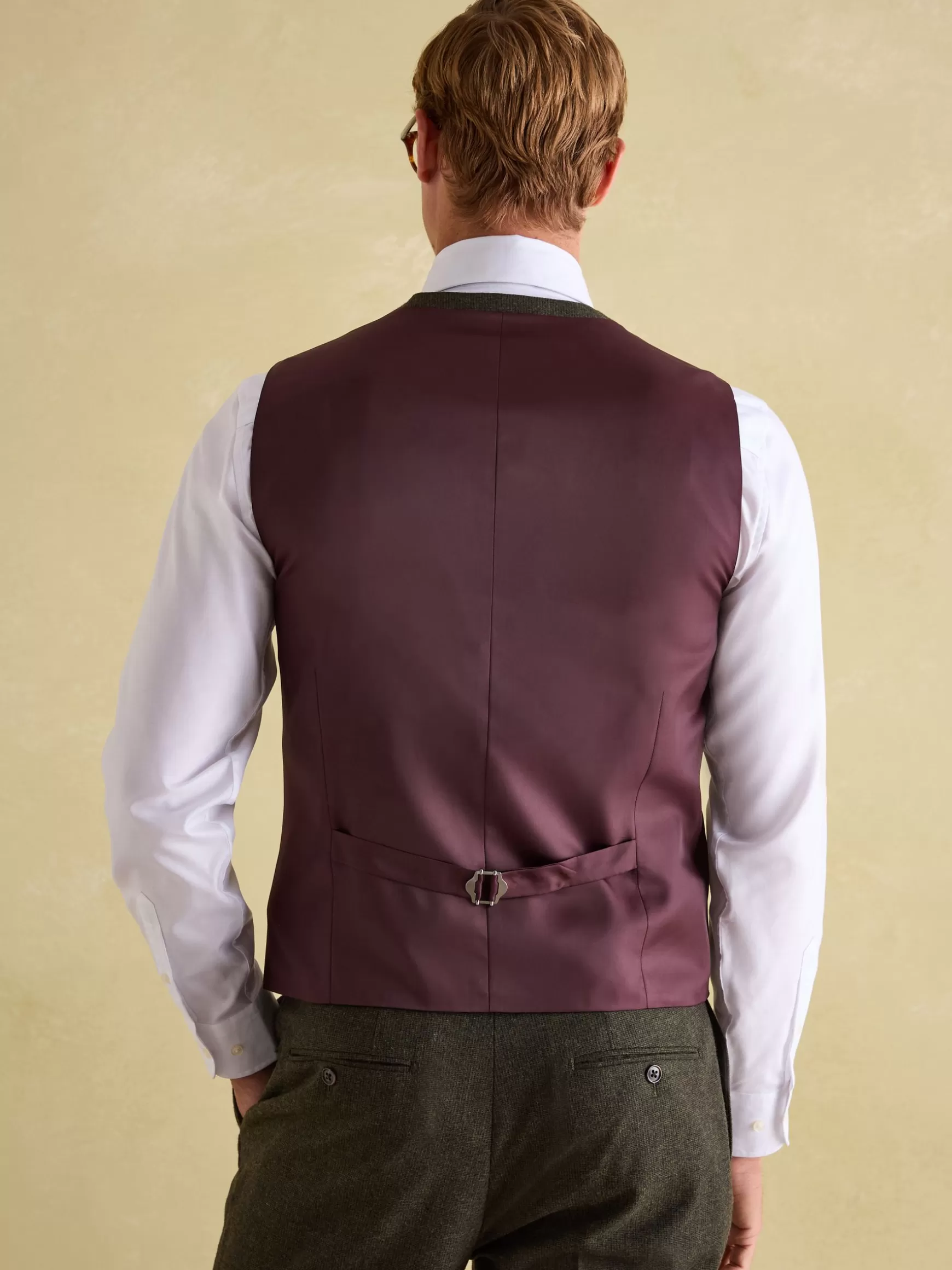 Slim Fit Texture Suit Waistcoat^Joules Best Sale