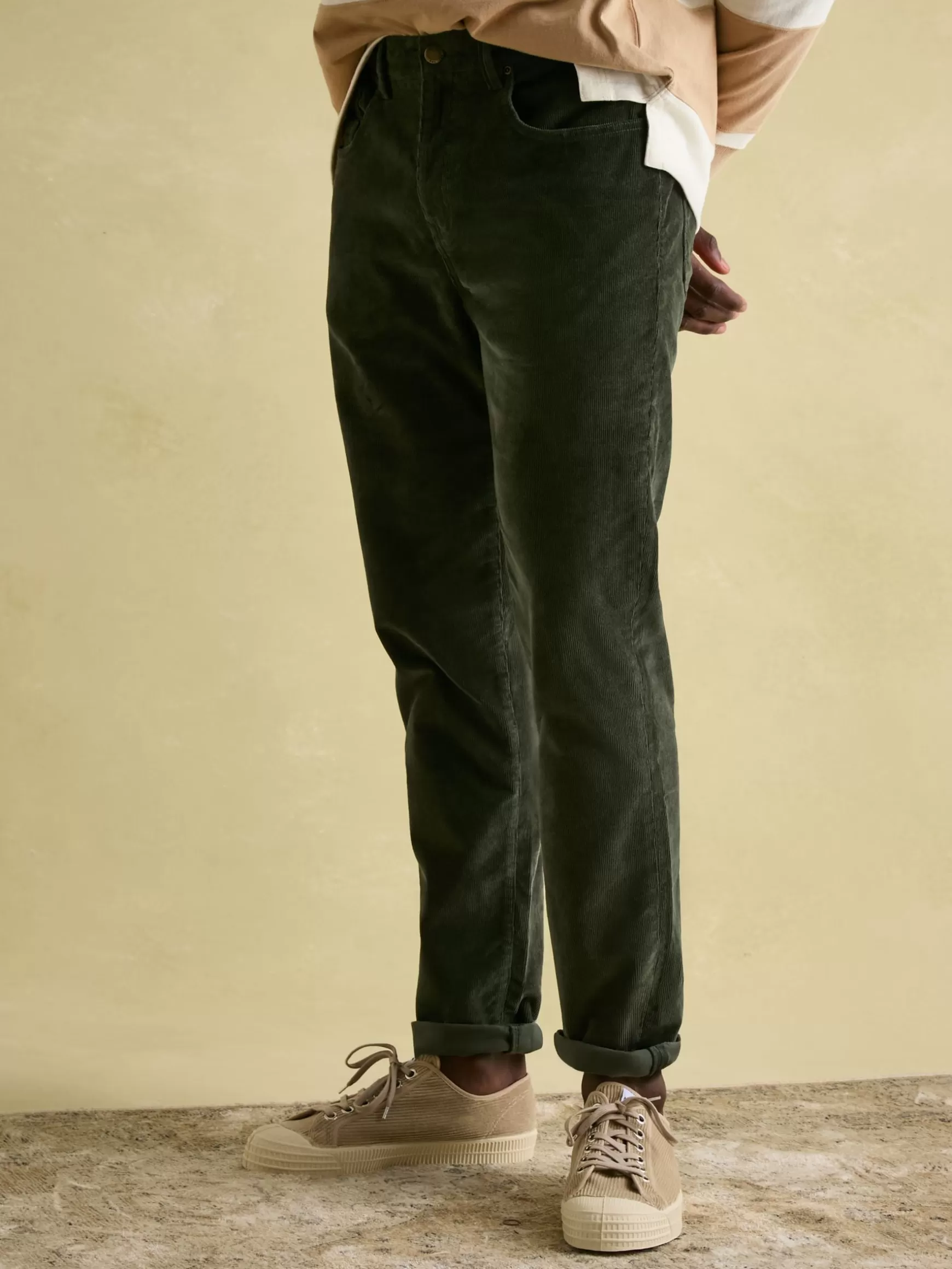 Straight Leg Corduroy Trousers^Joules Online