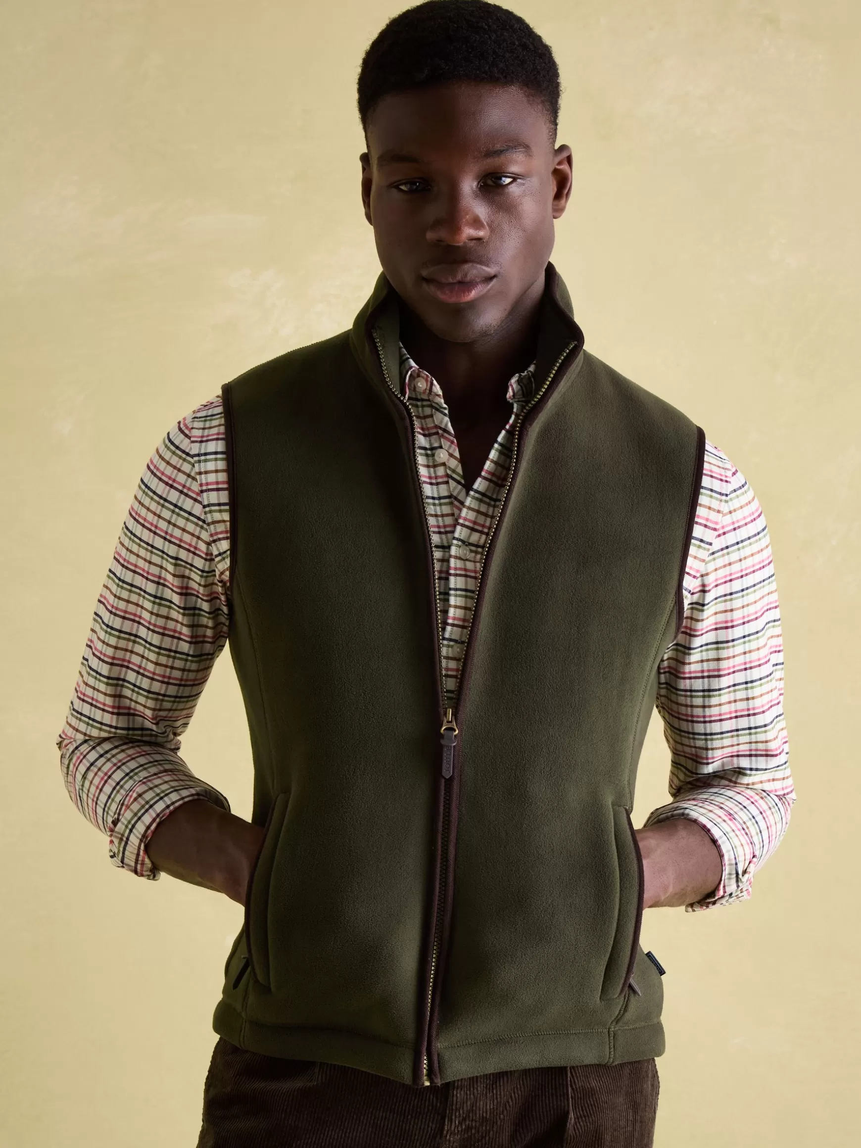 field Full Zip Fleece Gilet^Joules Online