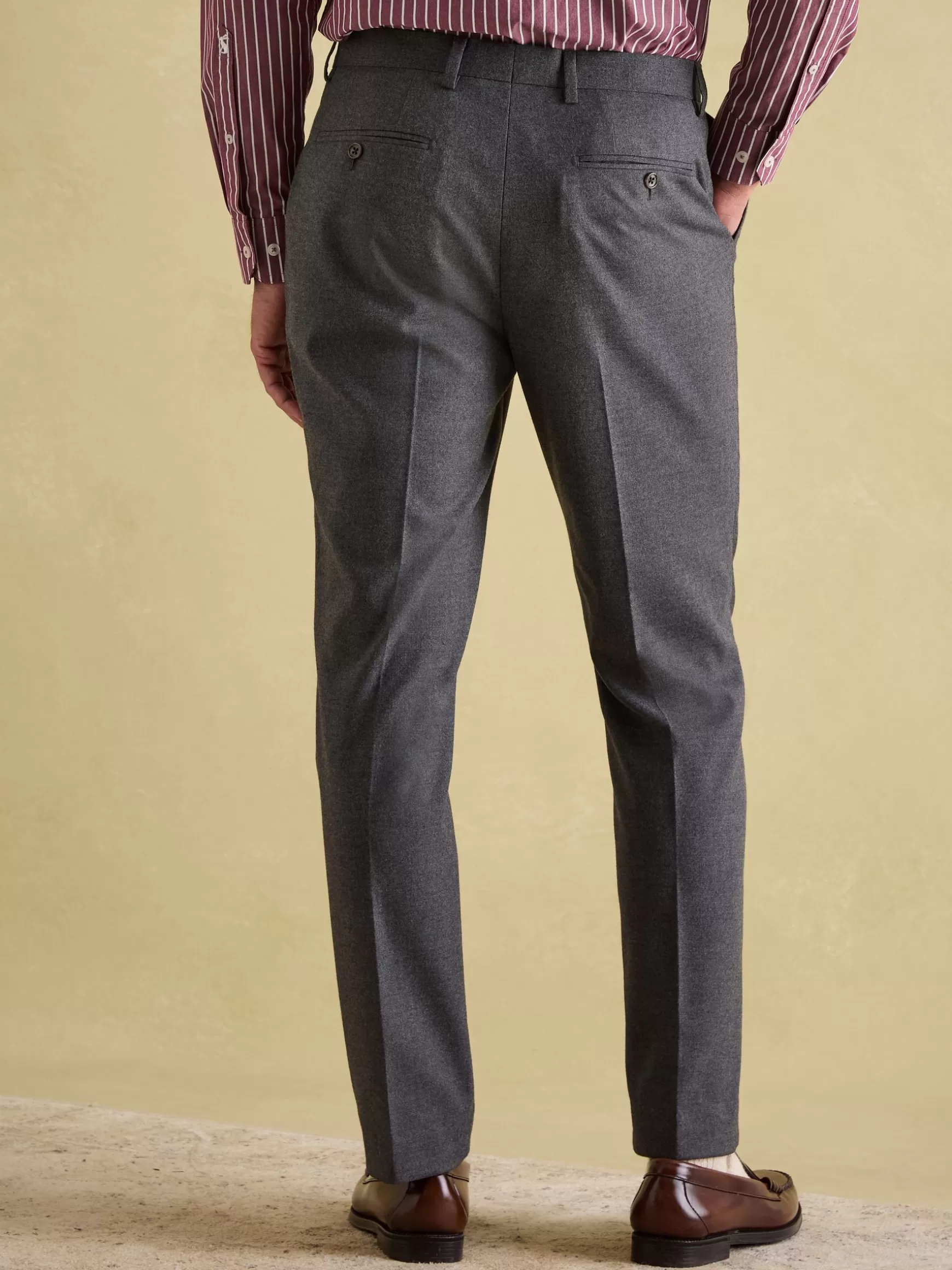 Slim Fit Flannel Suit Trousers^Joules Best Sale