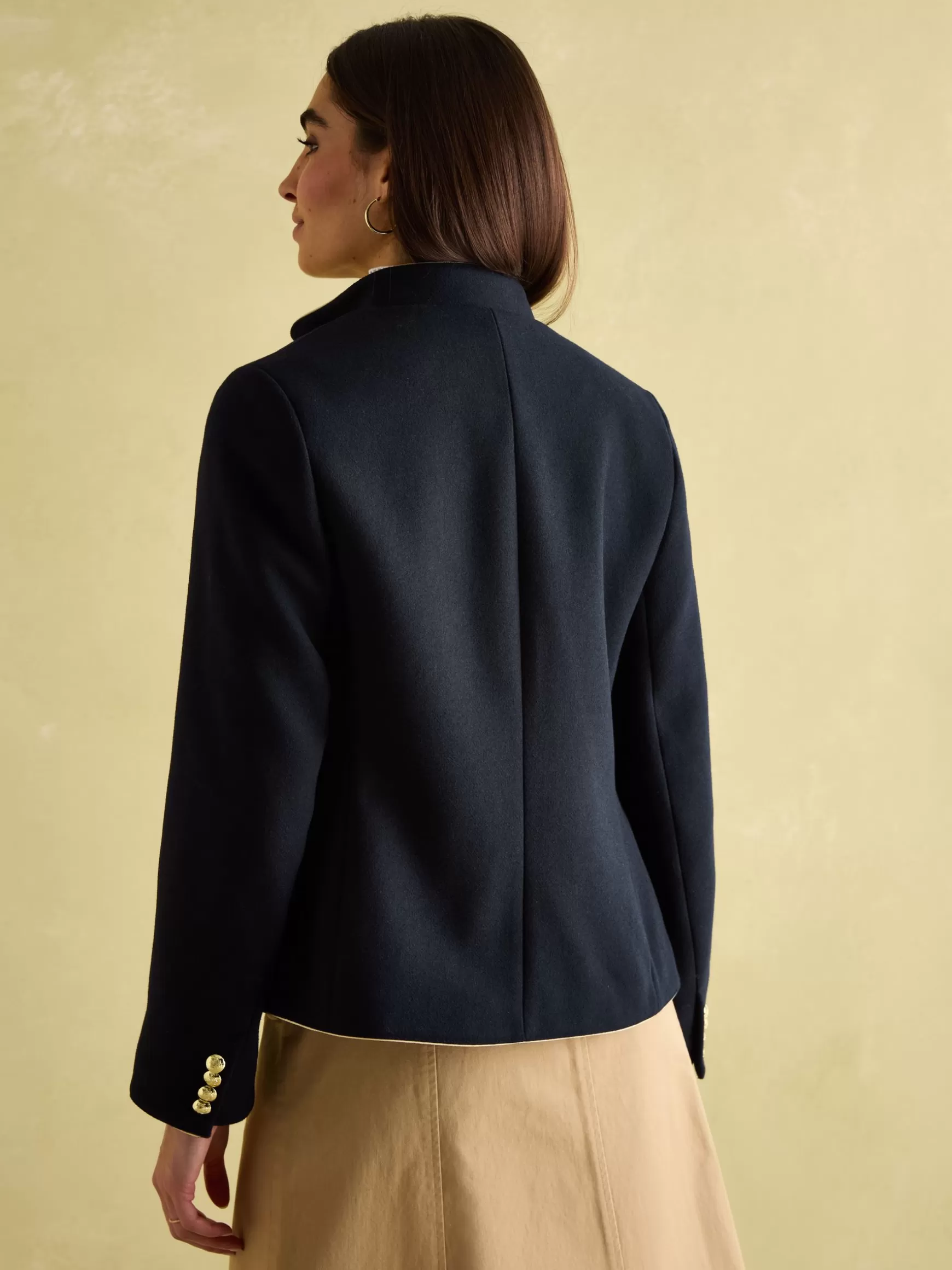 Hazelmere Wool Blend Band Jacket^Joules Online