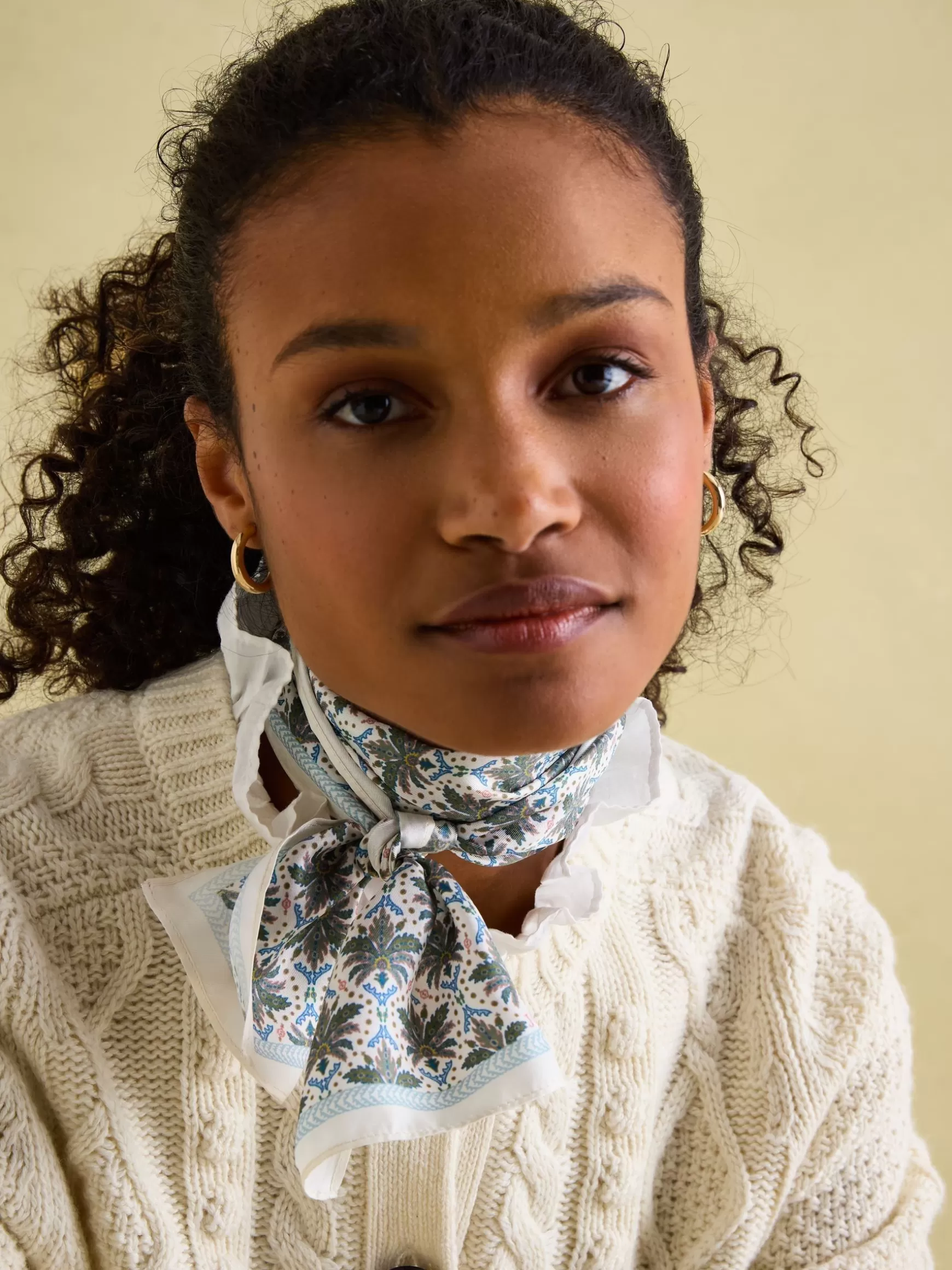Highgrove Skinny Printed Scarf^Joules Discount