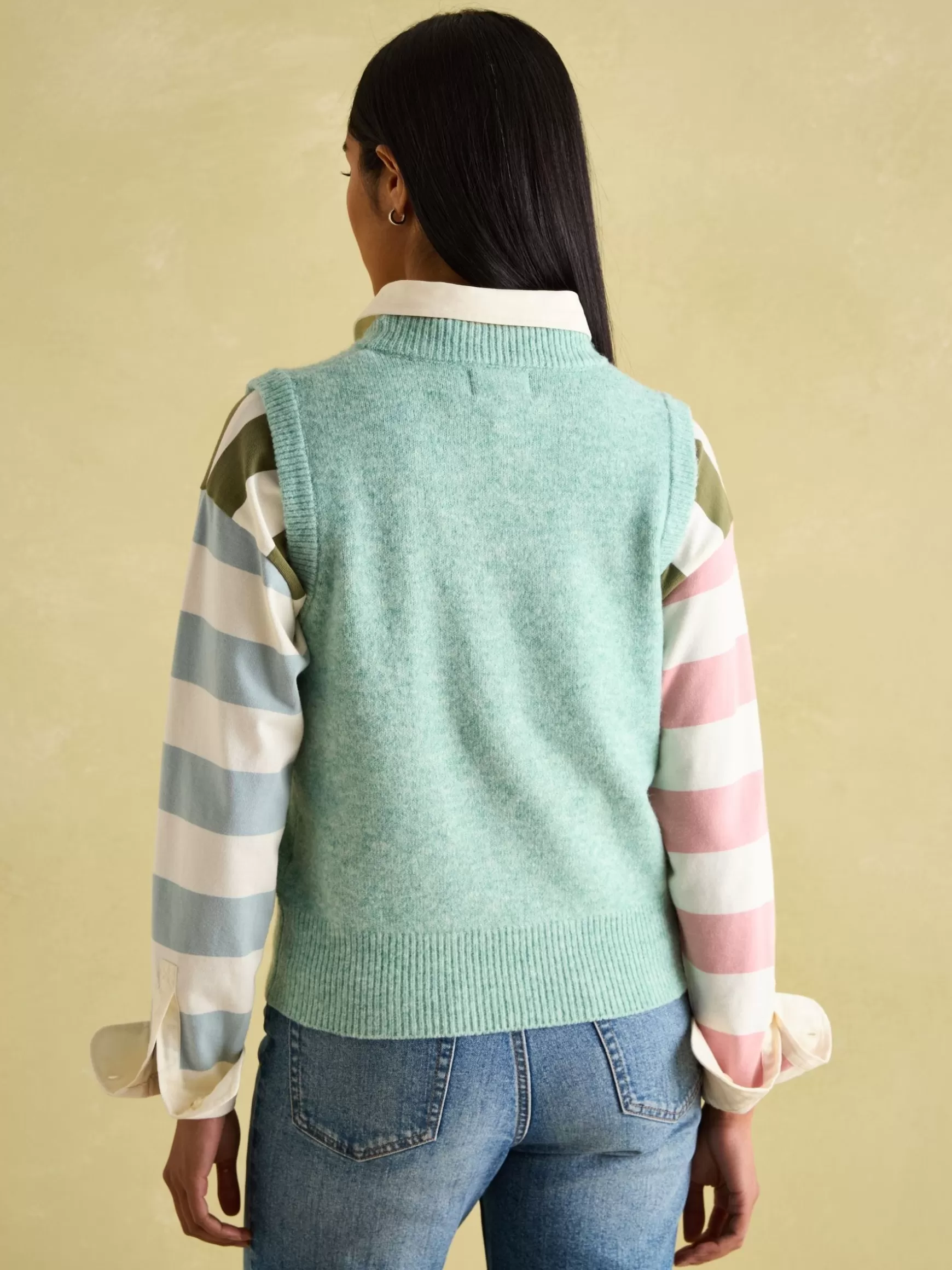 Holly Knitted Vest^Joules Shop