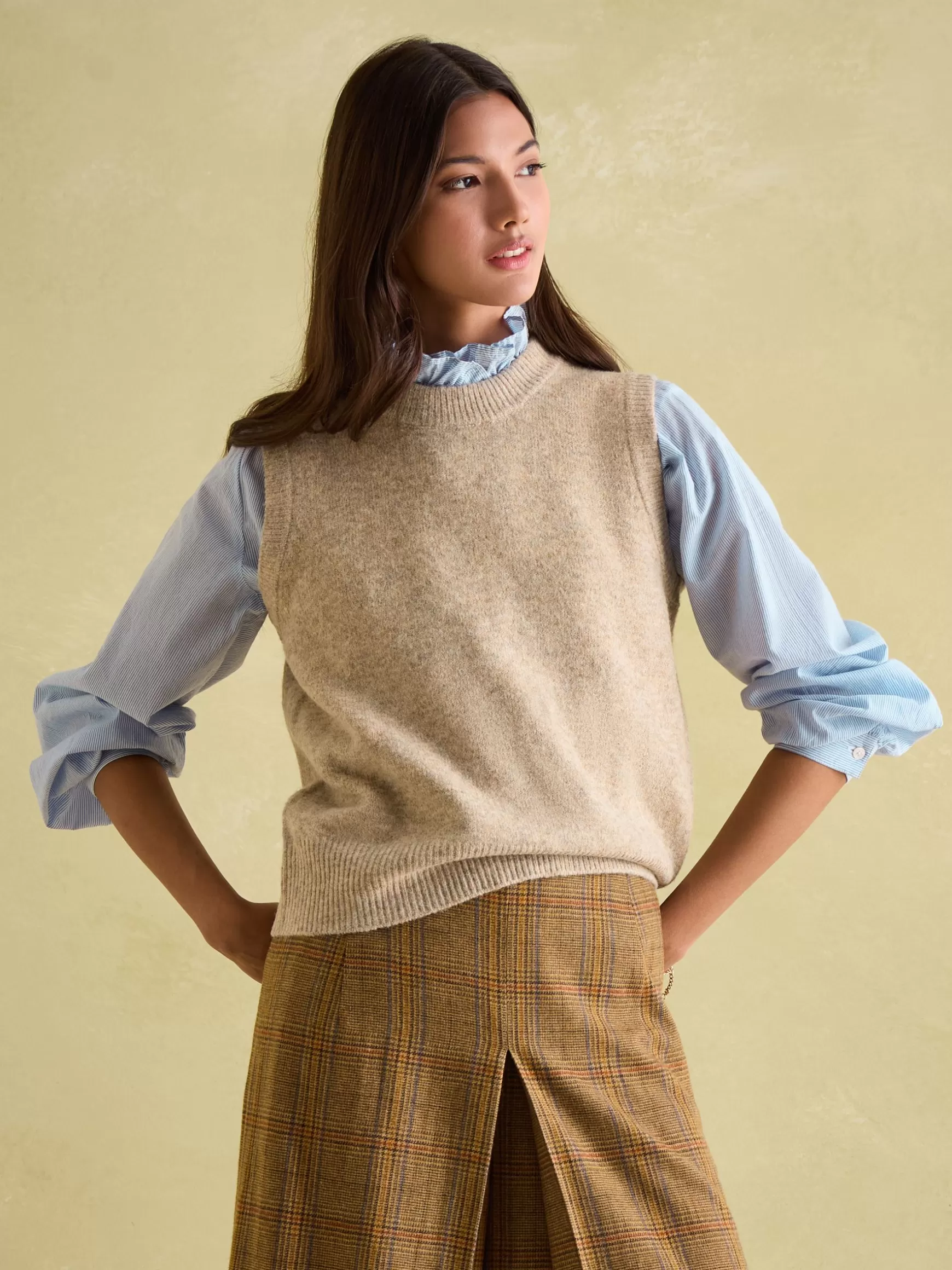 Holly Regular Fit Knitted Vest^Joules Online