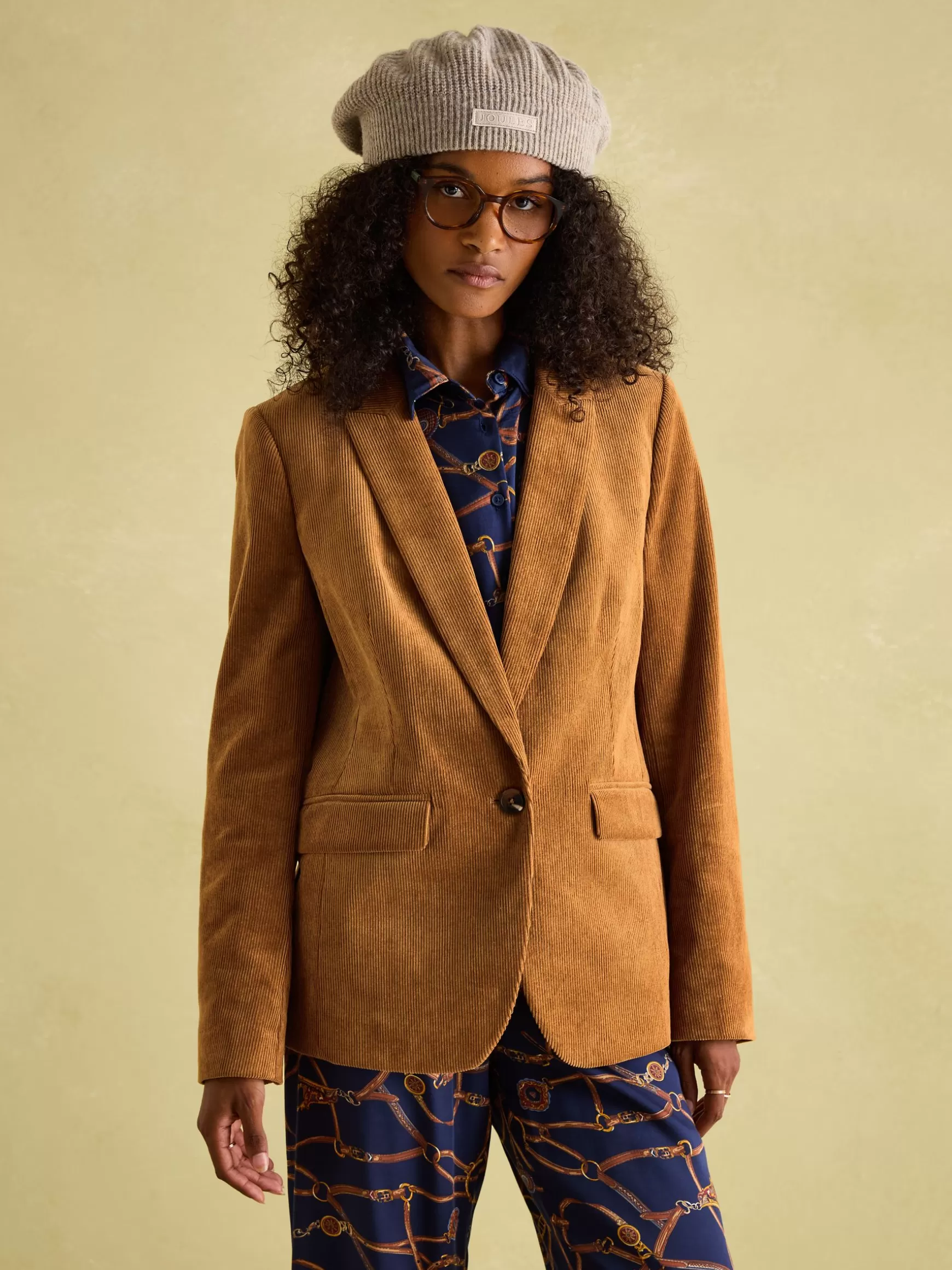 Holton Tan Brown Corduroy Blazer^Joules Sale
