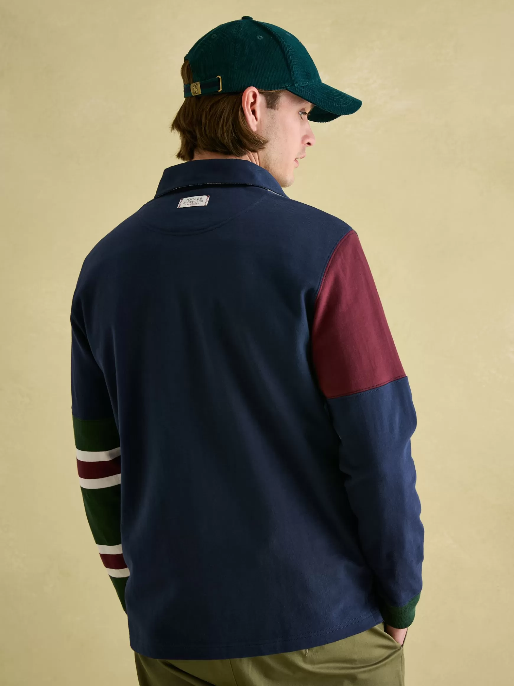 Hotch Potch Embellished Striped Rugby Shirt^Joules Cheap