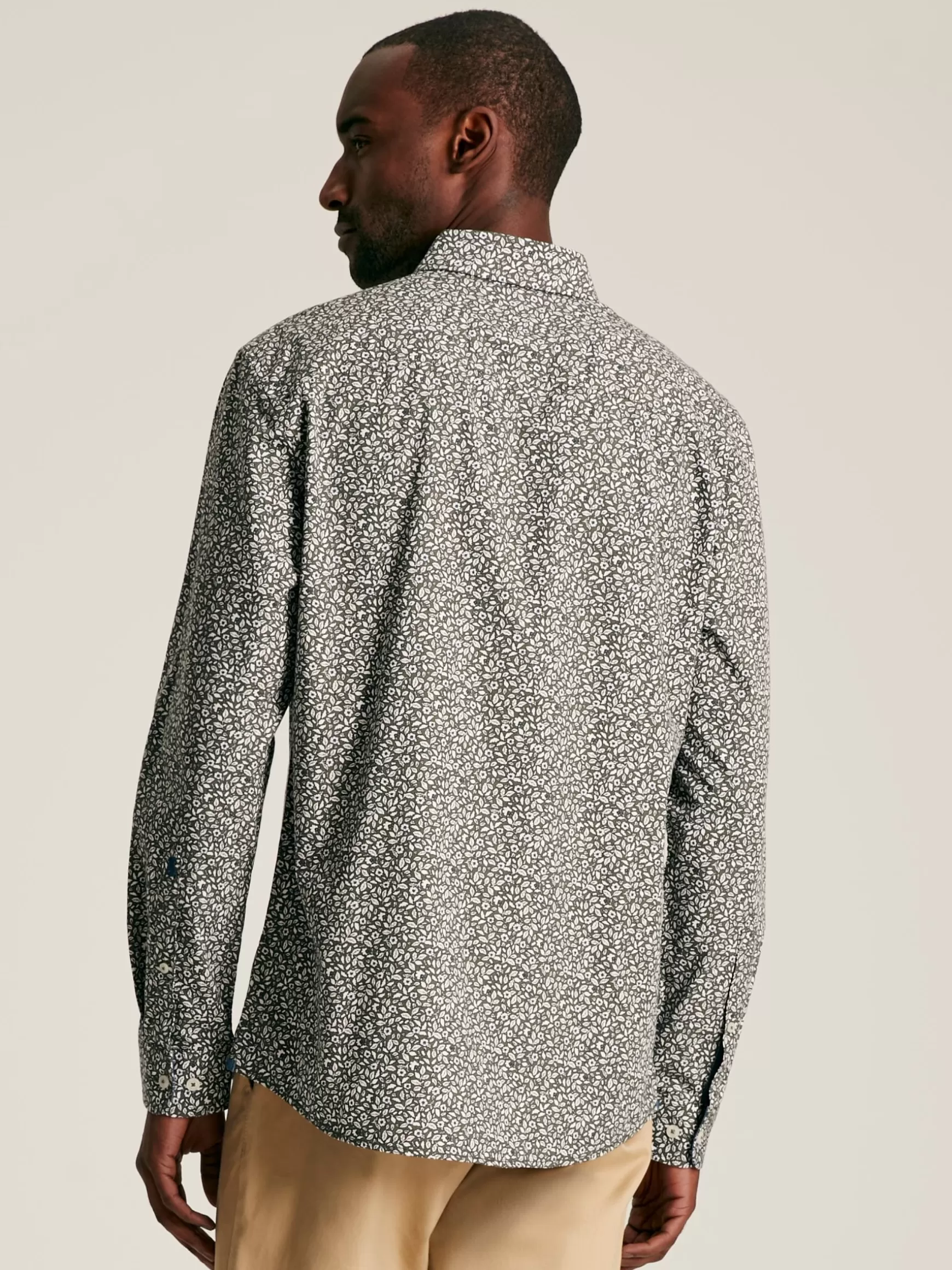Invitation Green Floral Cotton Shirt^Joules Fashion