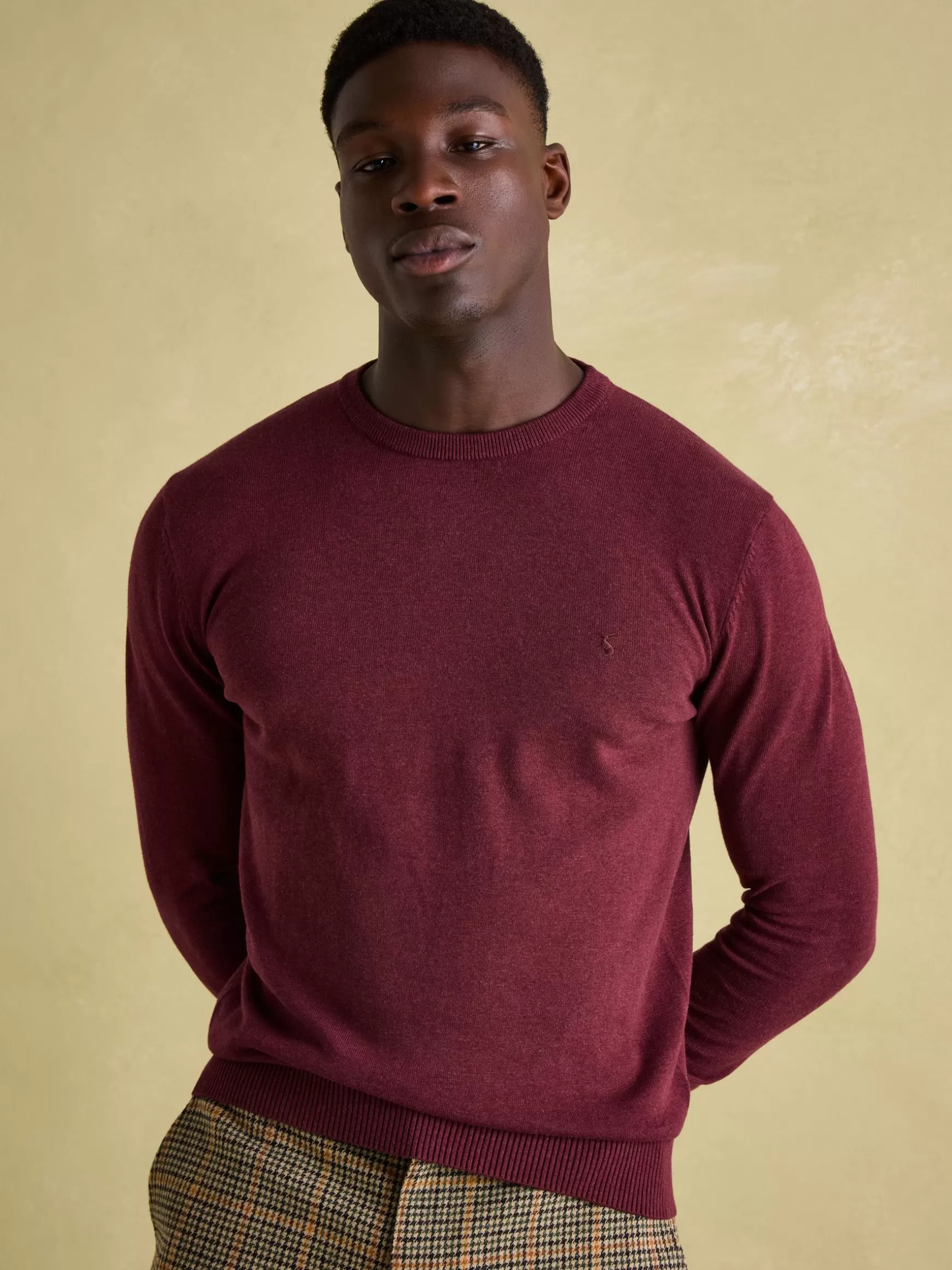 Jarvis Crew Neck Knitted Jumper^Joules Hot