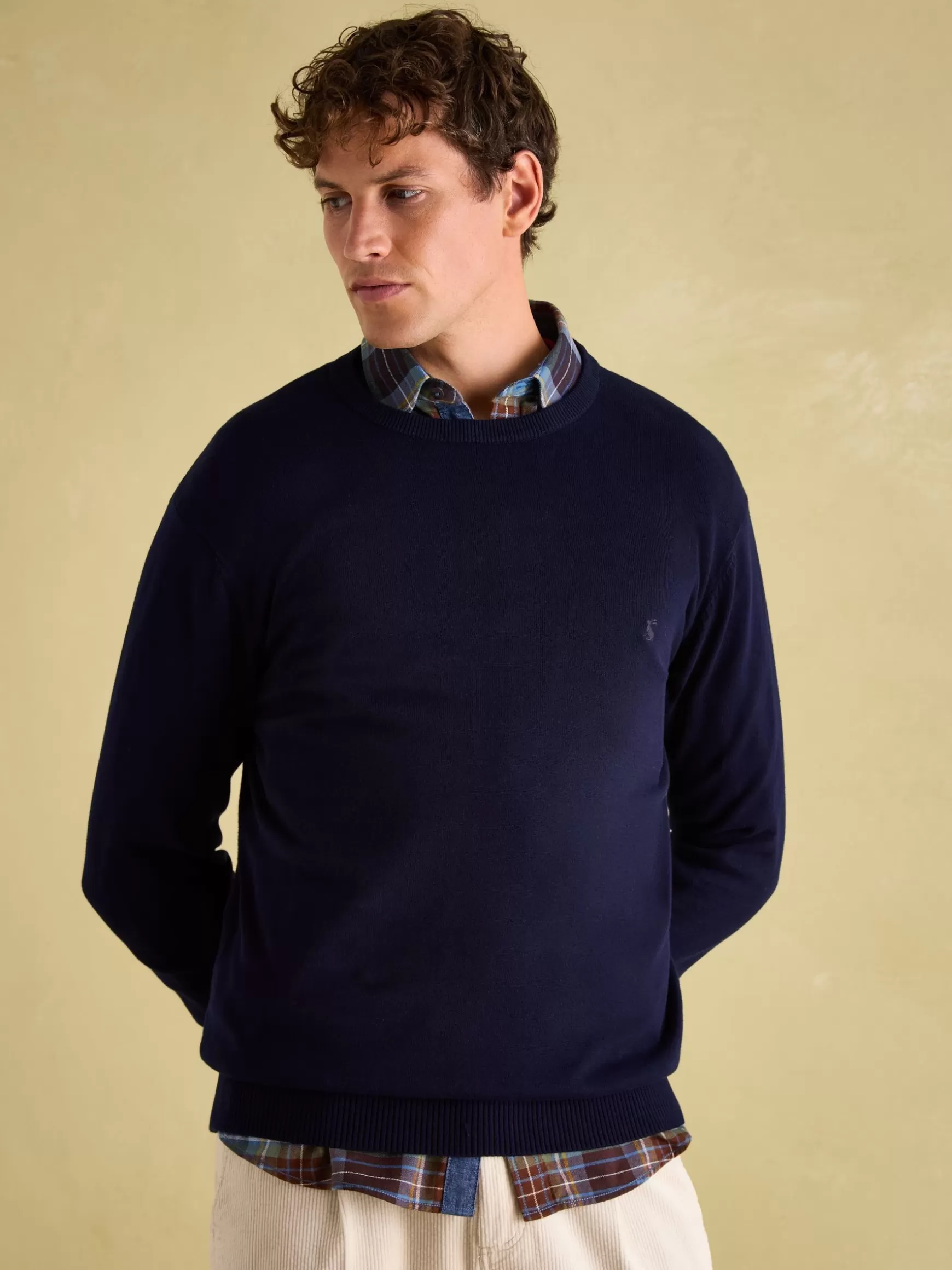 Jarvis Crew Neck Knitted Jumper^Joules Store