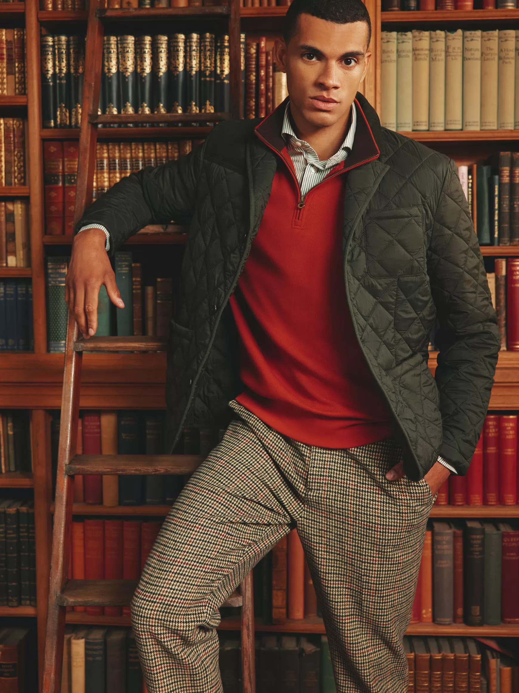 Jasper Diamond Quilted Blazer^Joules Clearance