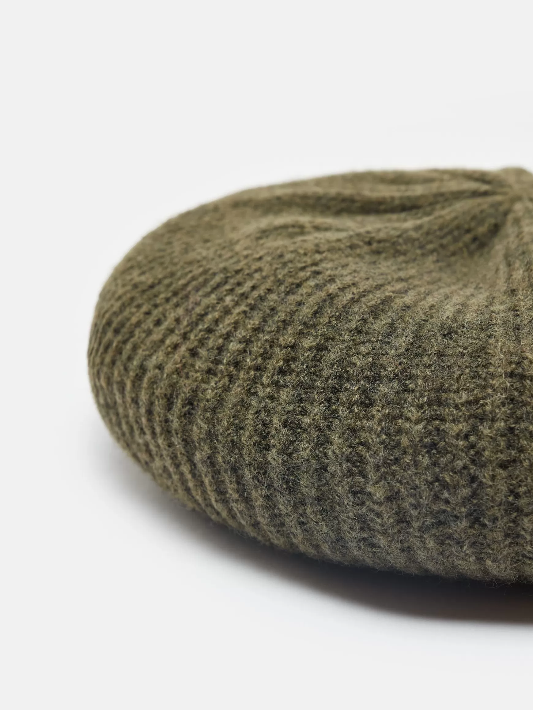 Joelle Khaki Green Knitted Beret^Joules Cheap