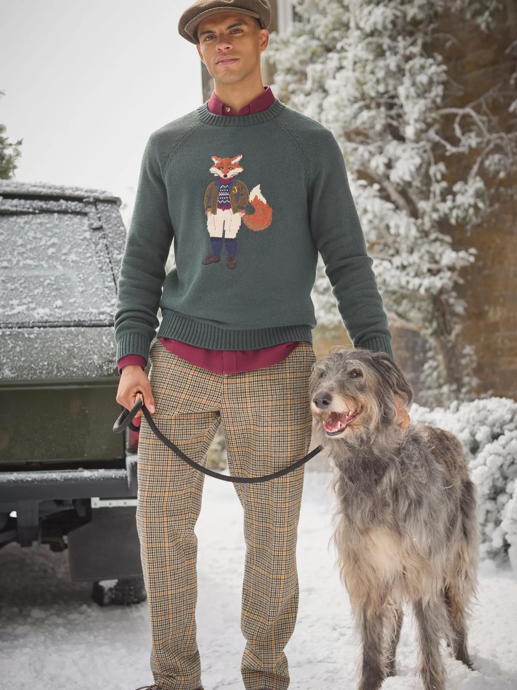 Jonty Intarsia Crew Knit Jumper^Joules Best