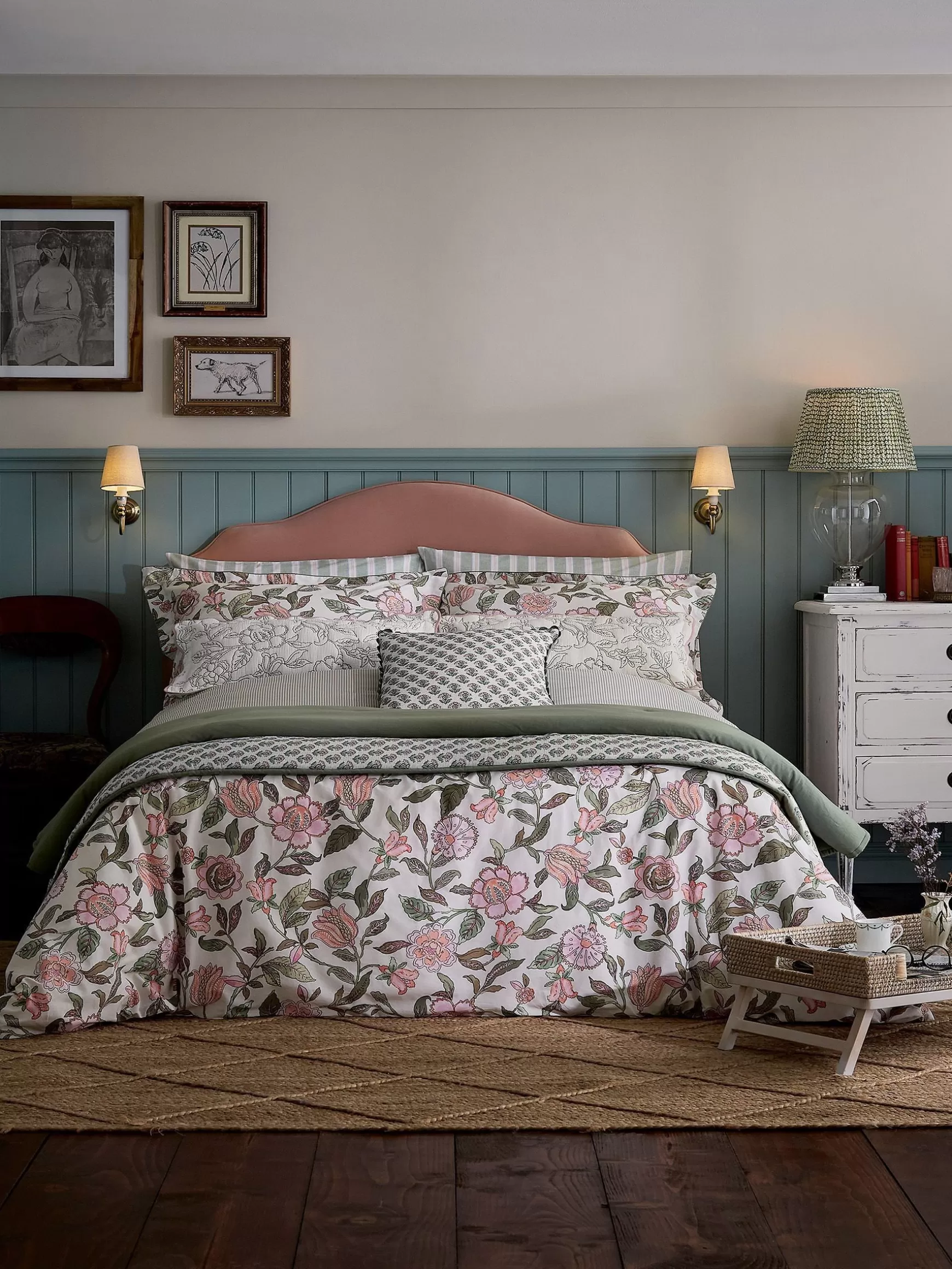 Juliette Floral 100% Cotton Bedding Set^Joules Cheap