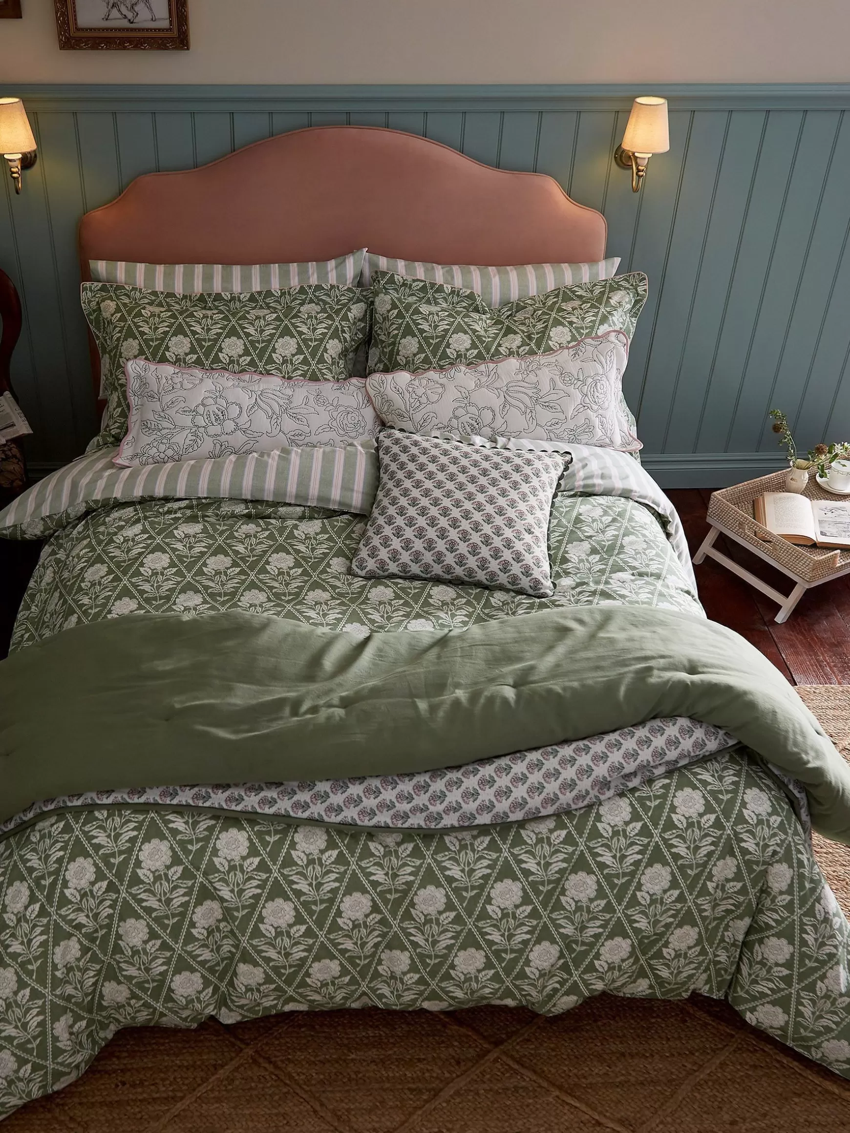 Juliette Stamp 100% Cotton Bedding Set^Joules Best