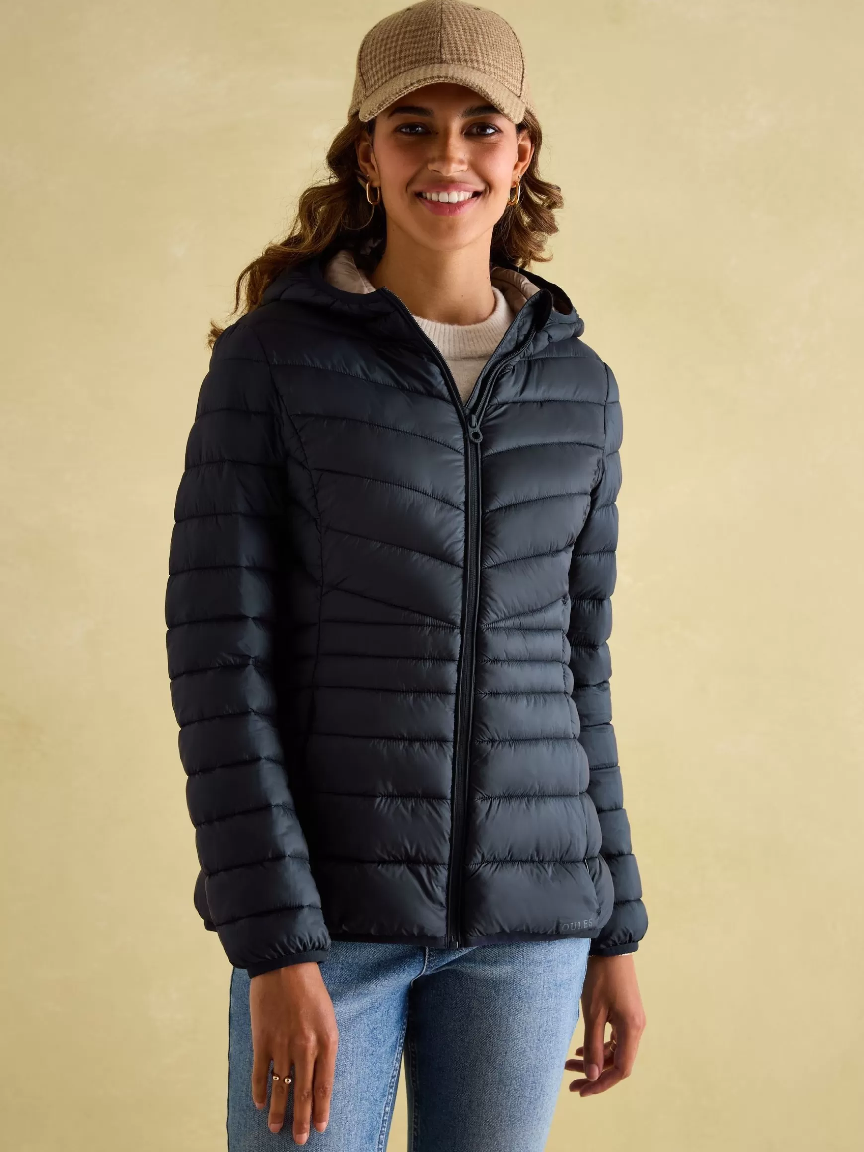 Kenley Showerproof Padded Coat with Hood^Joules Sale