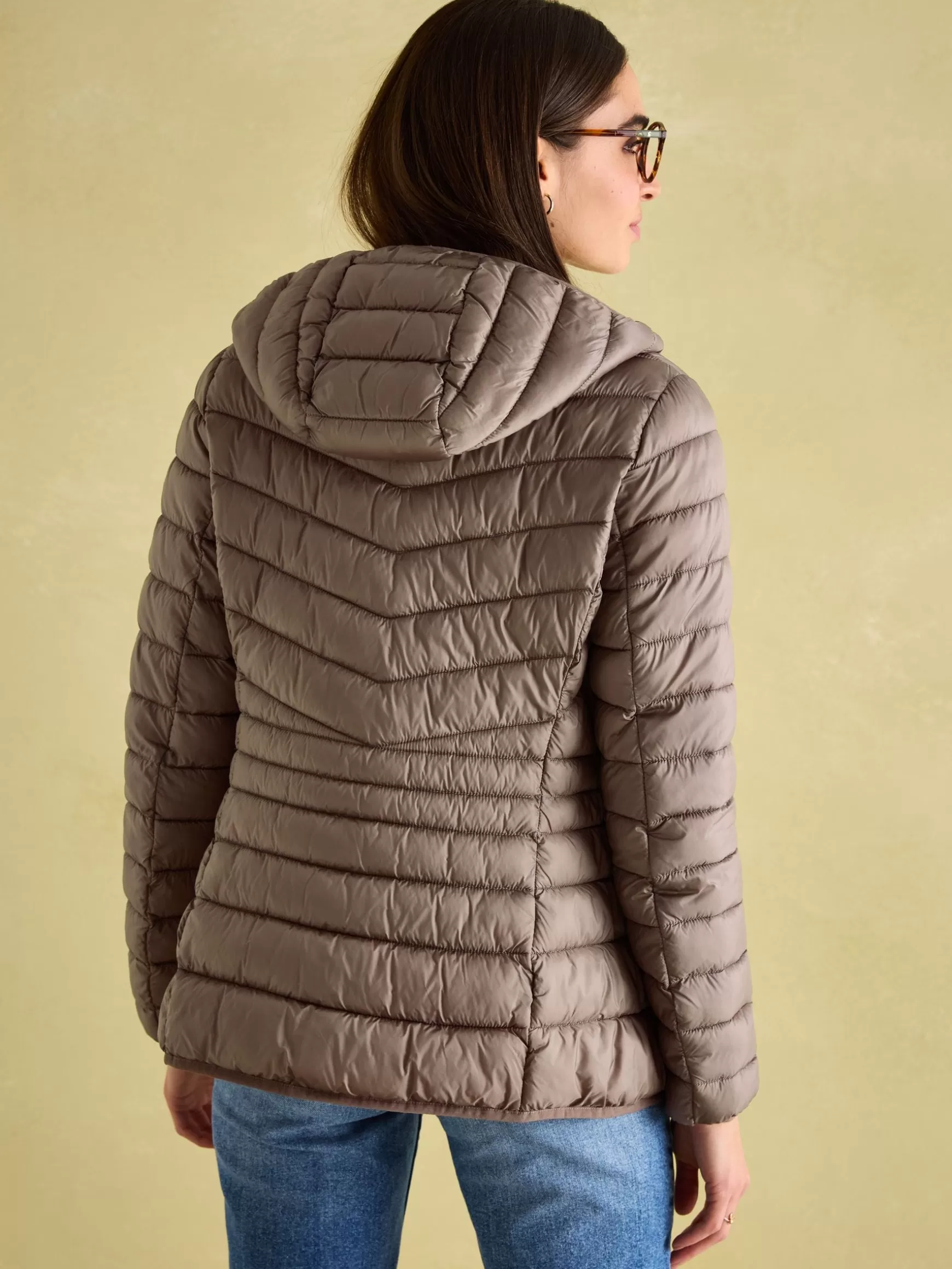 Kenley Showerproof Padded Coat with Hood^Joules Clearance