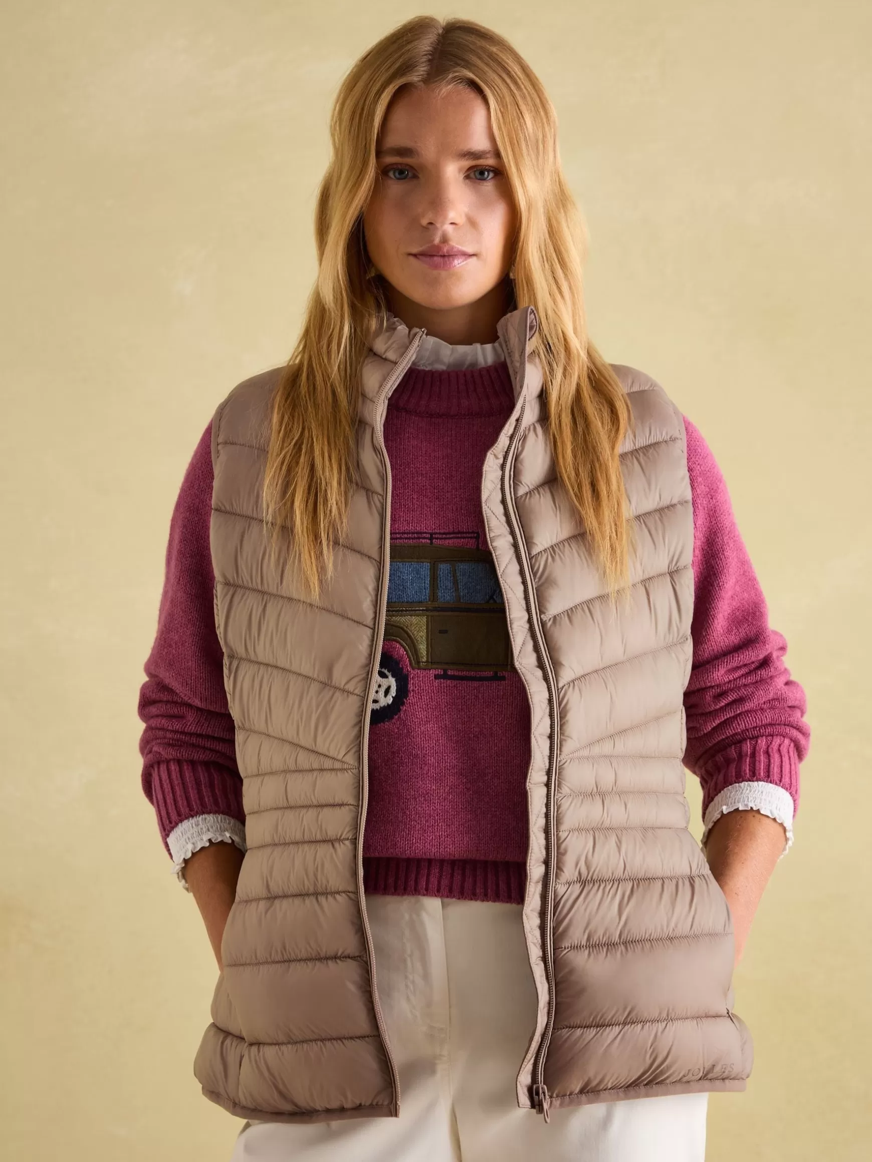 Kenley Showerproof Padded Gilet^Joules Outlet