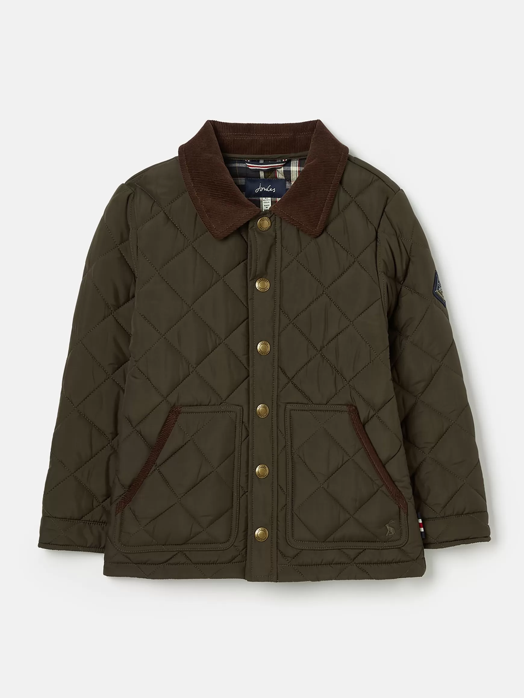Kids' Ambrose Diamond Quilted Jacket^Joules Discount