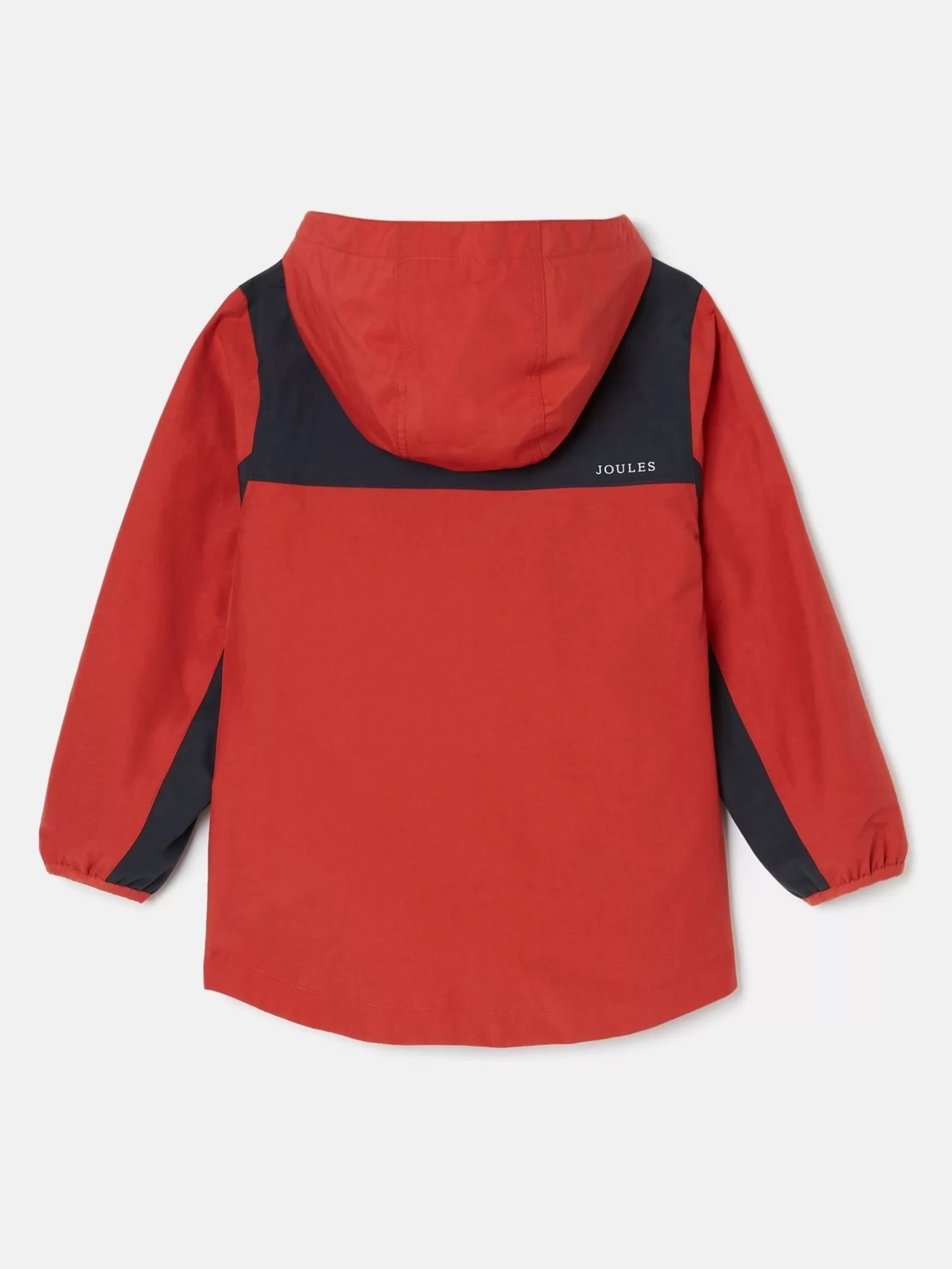 Kids' Ayston Orange Colourblock Waterproof Fleece Lined Raincoat^Joules Hot