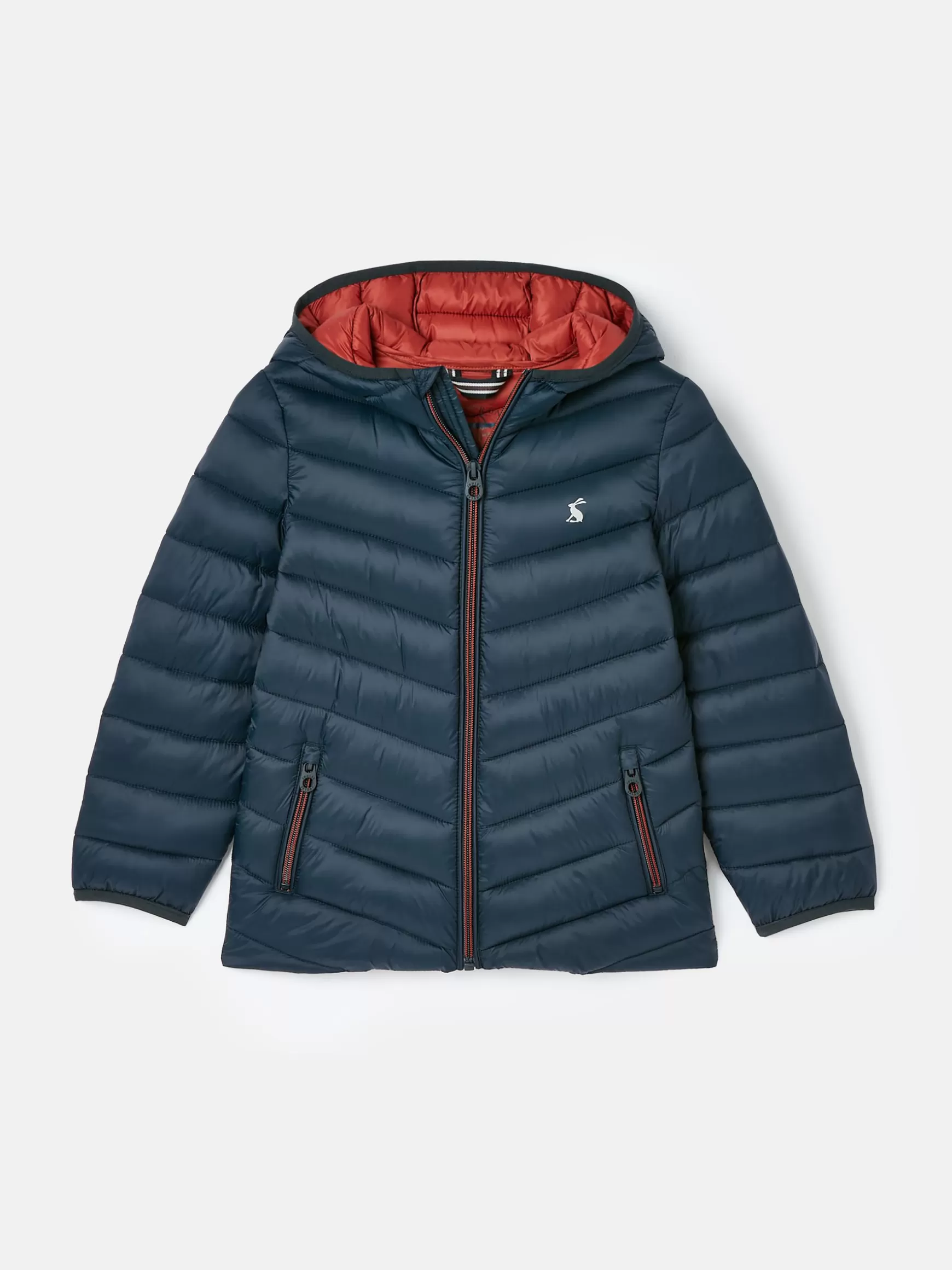 Kids' Cairn Navy Blue Showerproof Padded Coat^Joules Online