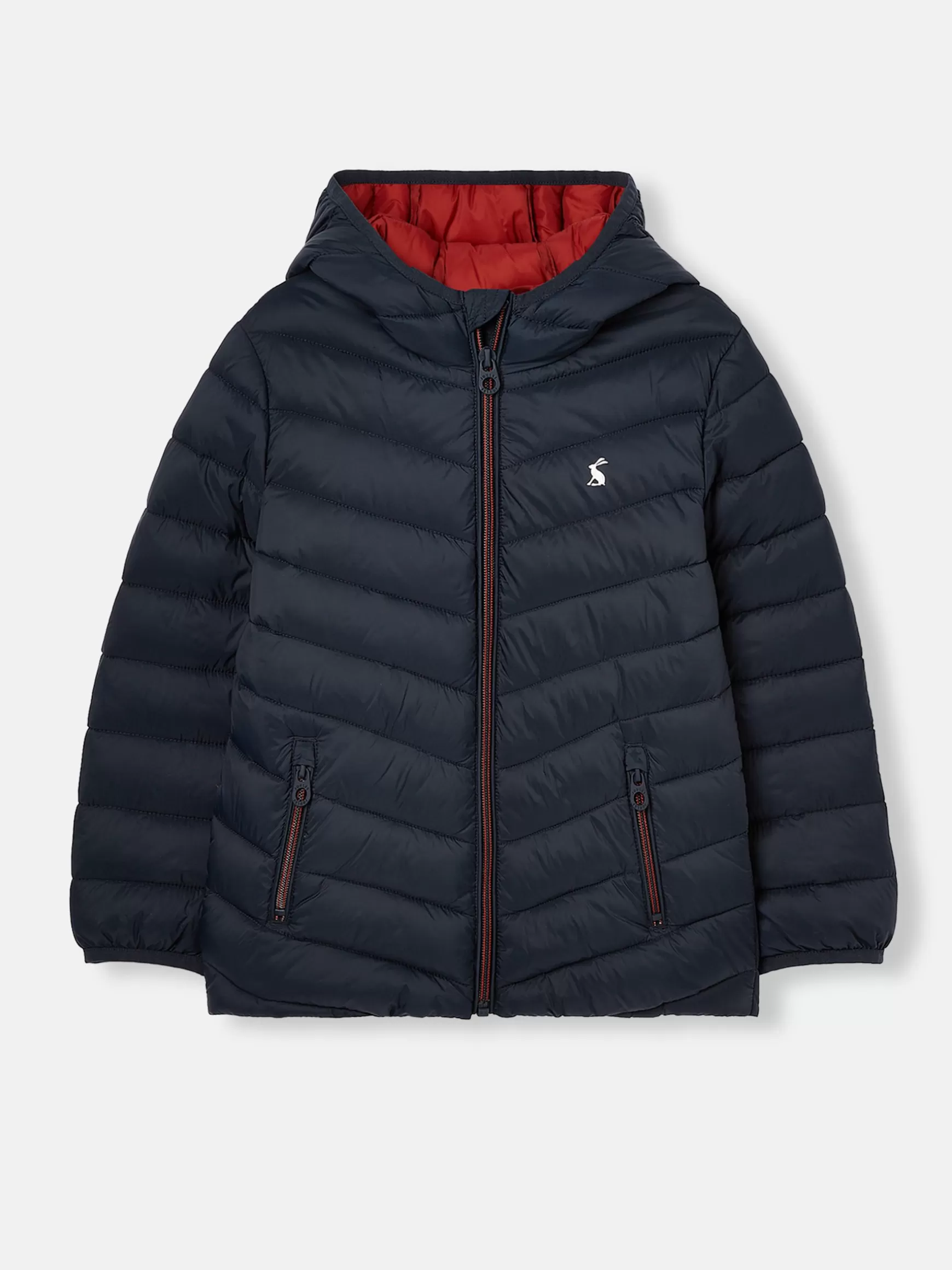 Kids' Cairn Navy Blue Showerproof Padded Jacket^Joules Online