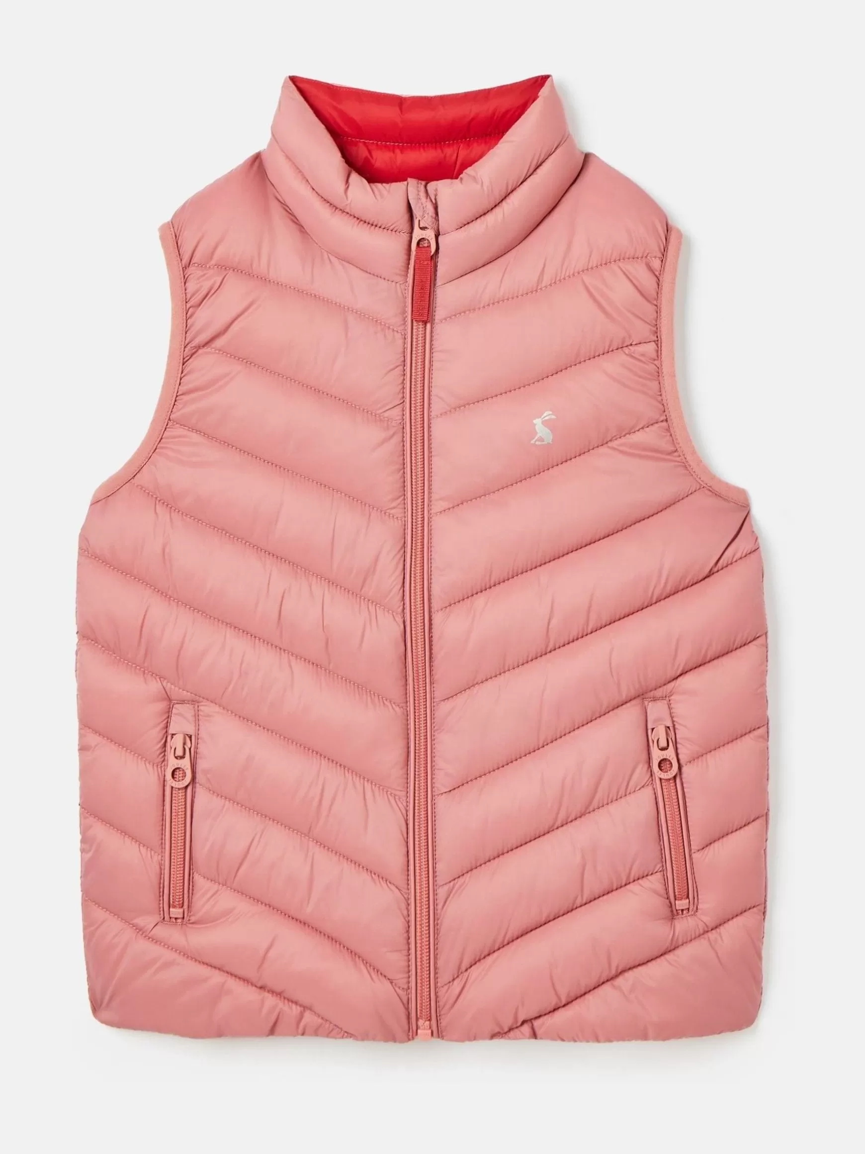 Kids' Crofton Showerproof Quilted Gilet^Joules Clearance