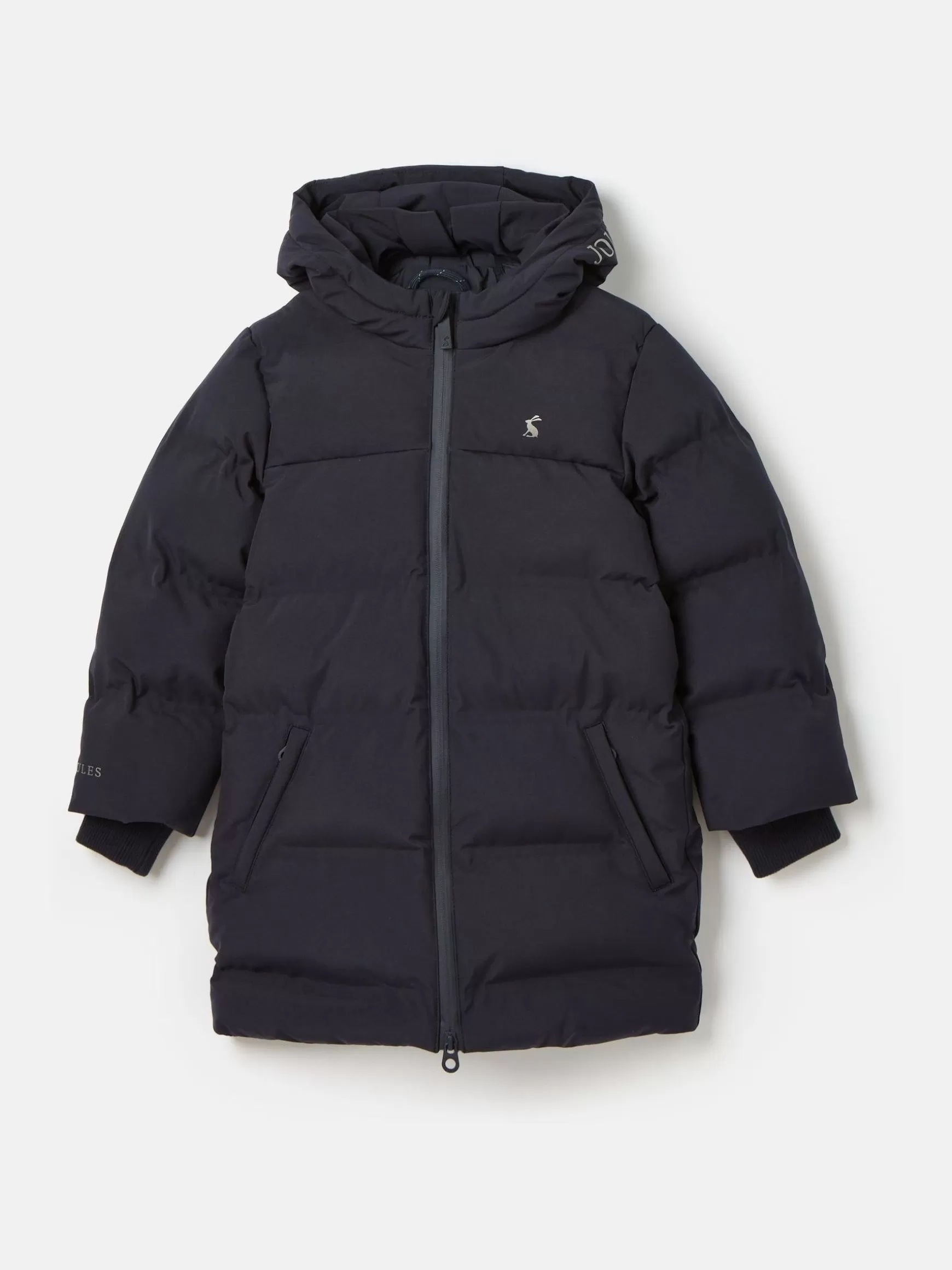 Kids' Padwell Navy Blue Waterproof Padded Coat^Joules Fashion