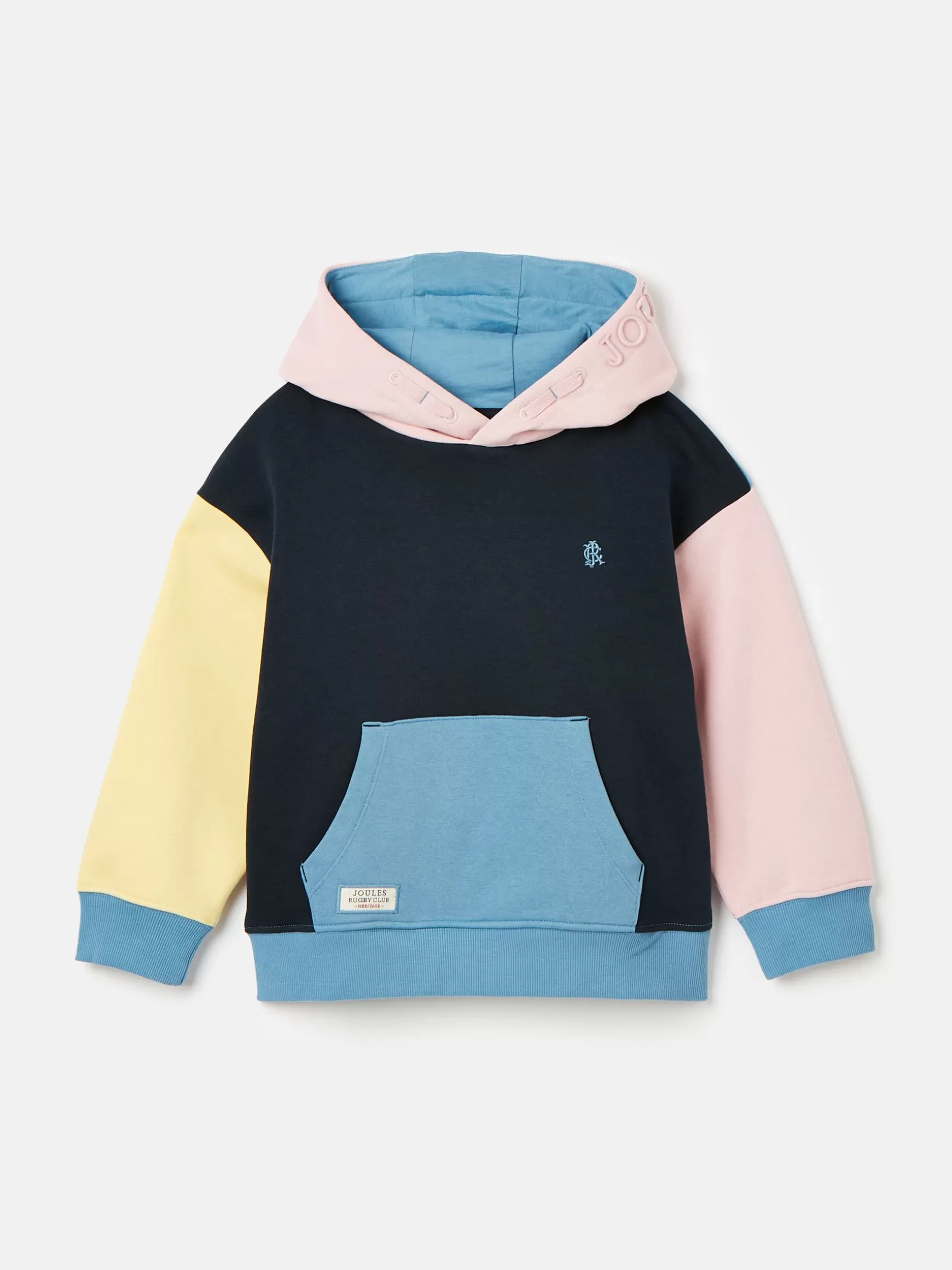 Kids' Parkside Colour Block Hoodie With Pocket^Joules Flash Sale