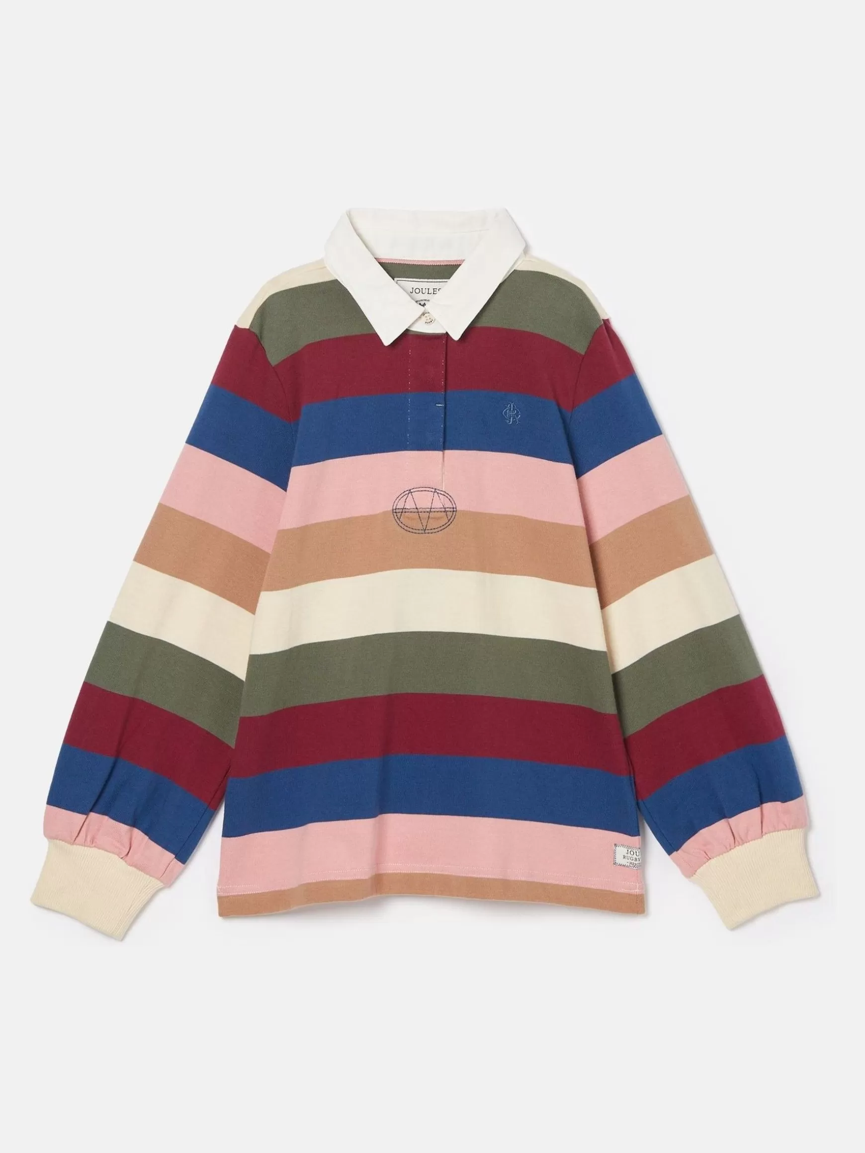 Kids' Sammie Stripe Rugby Top^Joules Discount