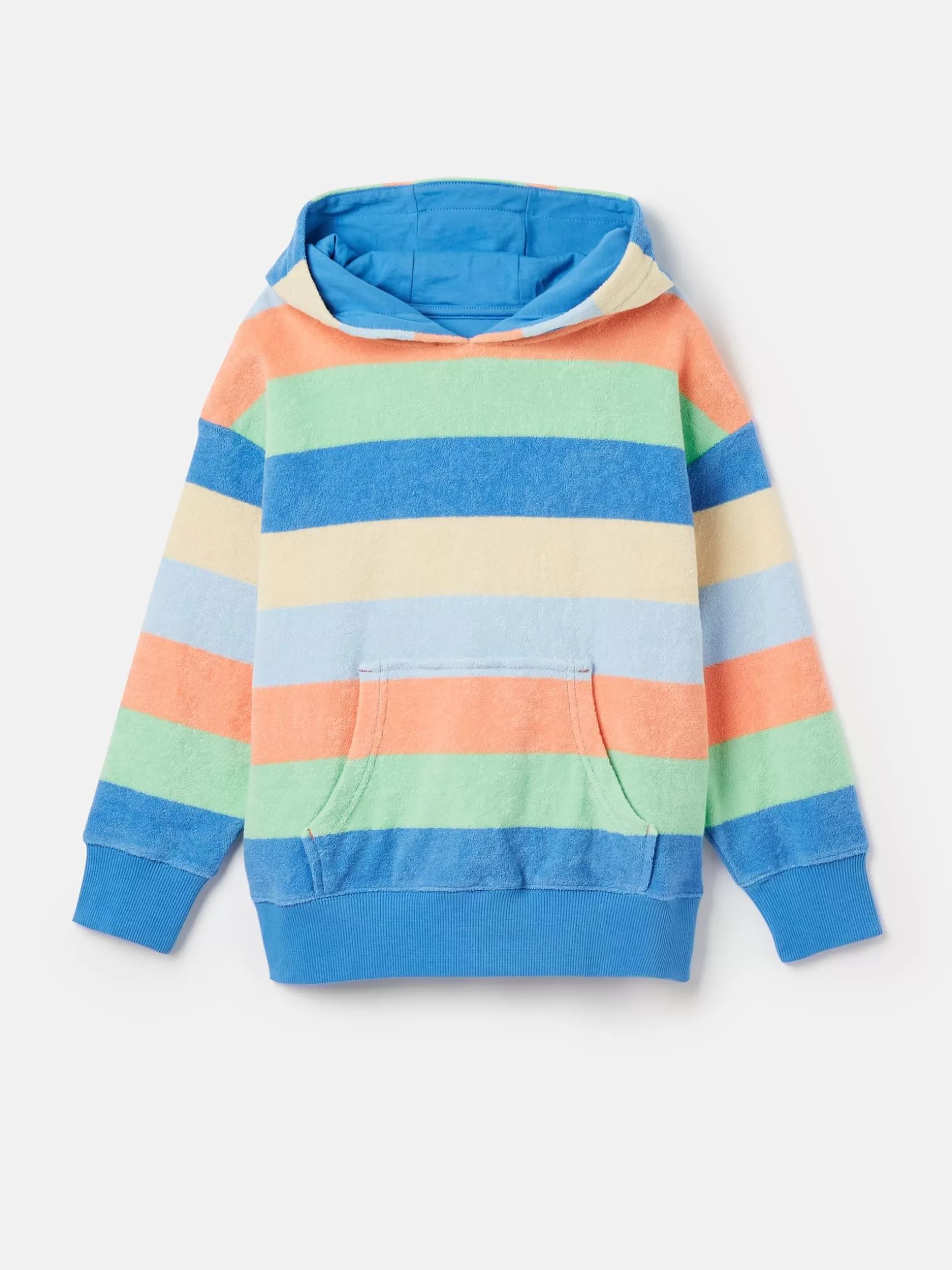 Kids' Shoreside Multi Stripe Towelling Hoodie^Joules Best Sale