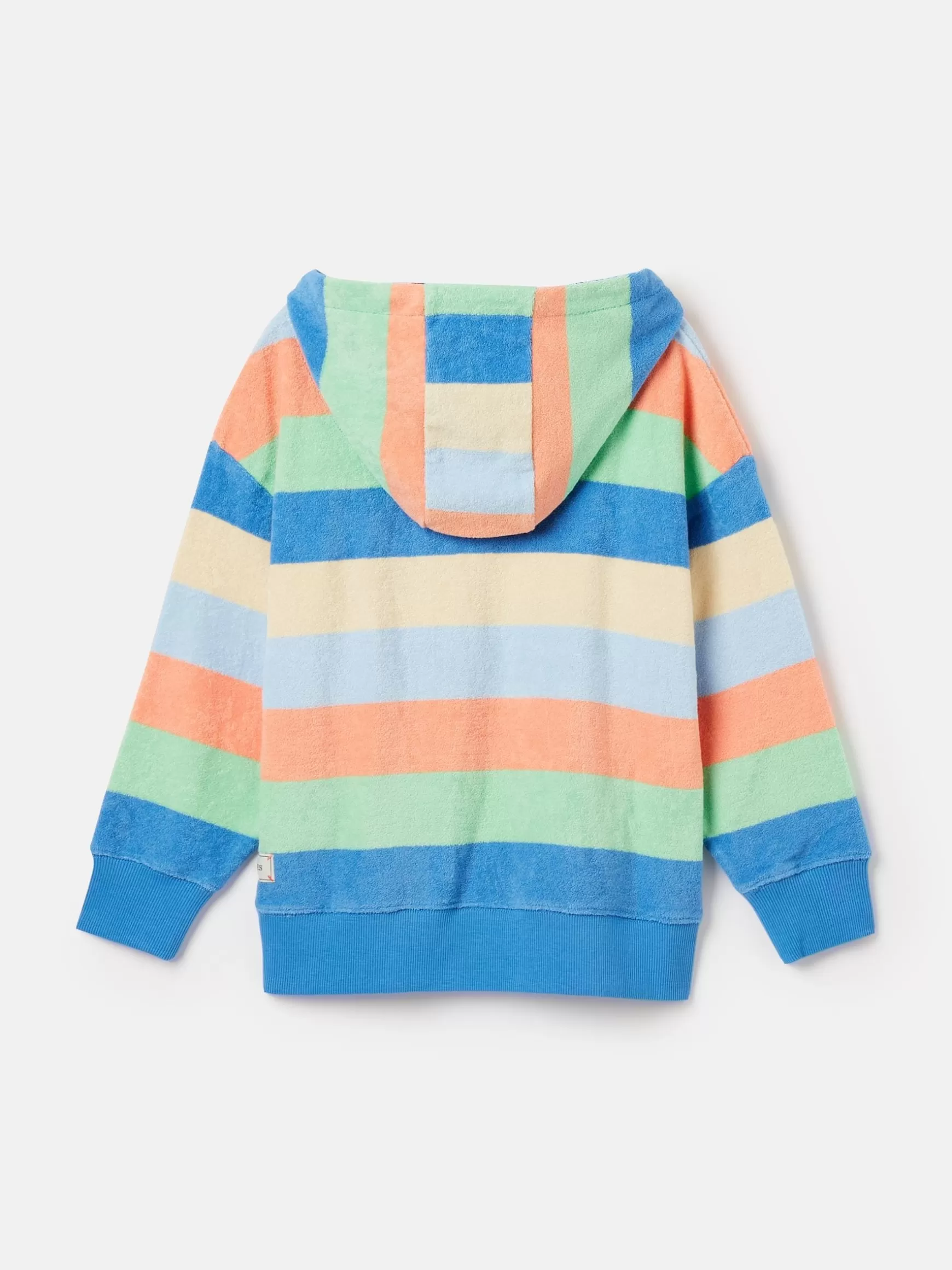 Kids' Shoreside Multi Stripe Towelling Hoodie^Joules Best Sale
