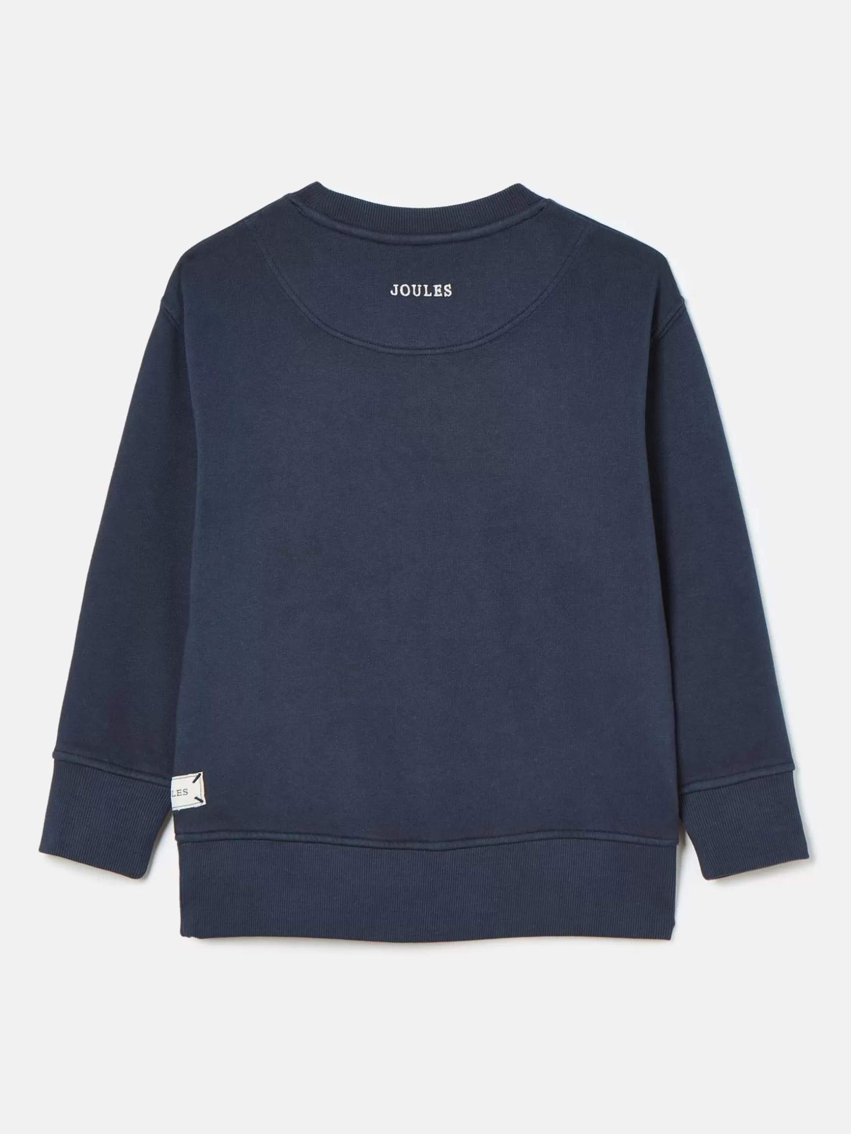 Kids' Sundaze Navy Blue Crew Neck Slogan Sweatshirt^Joules Best