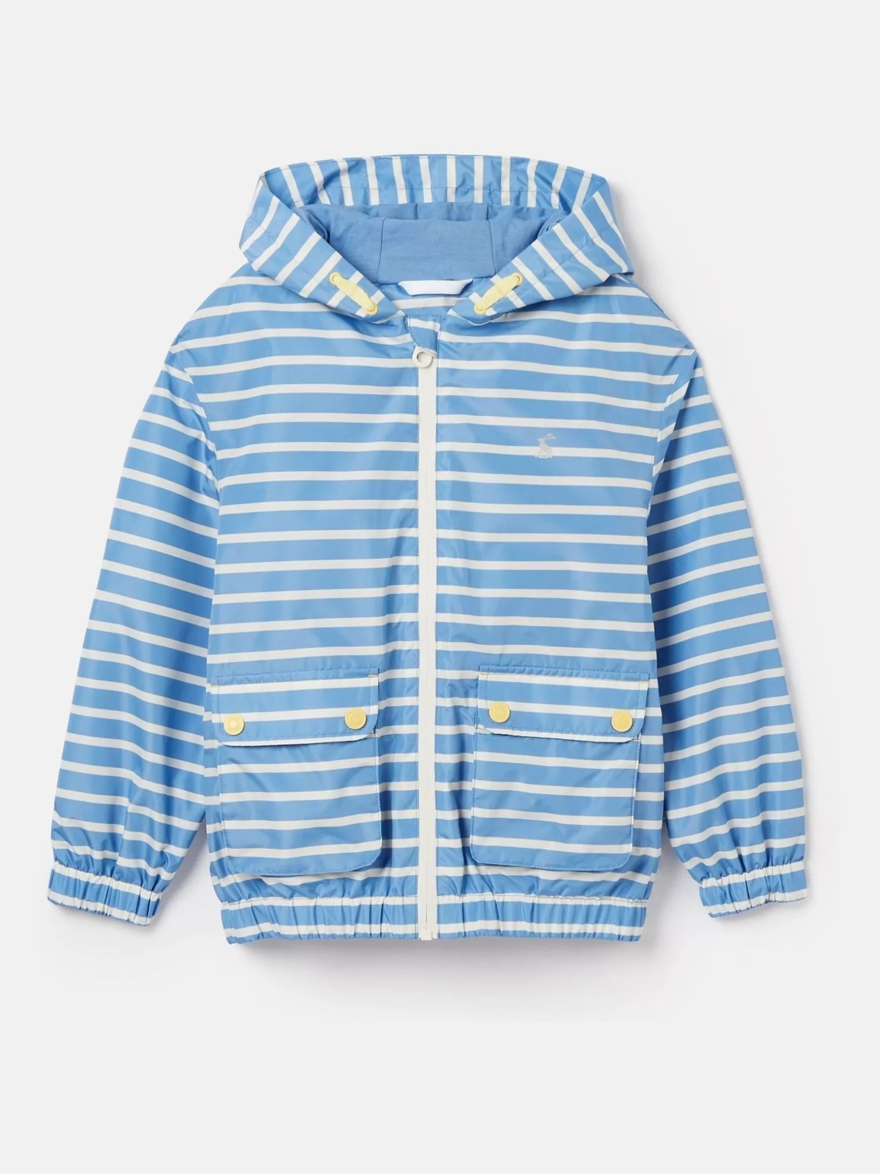 Kids' Windbreaker Blue & White Striped Waterproof Raincoat^Joules Online