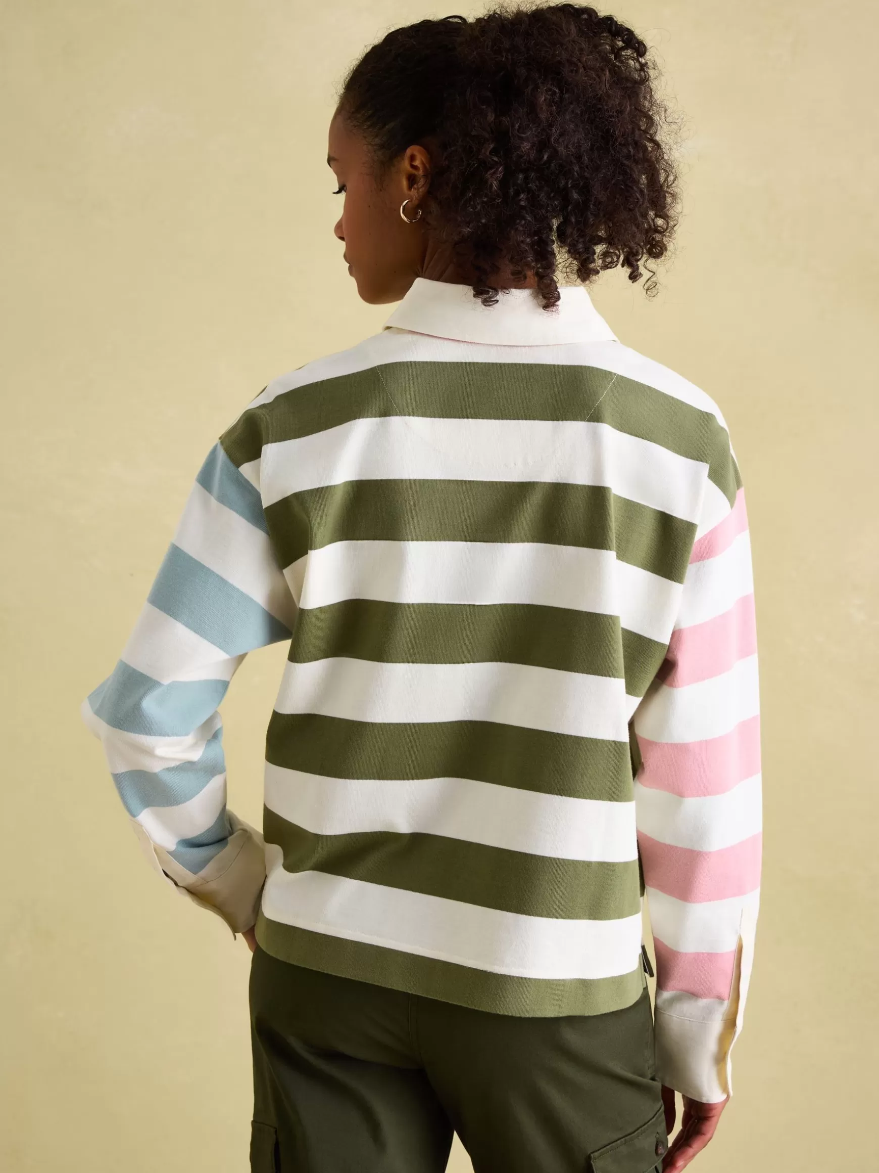 Lara Boxy Fit Rugby Shirt^Joules Fashion