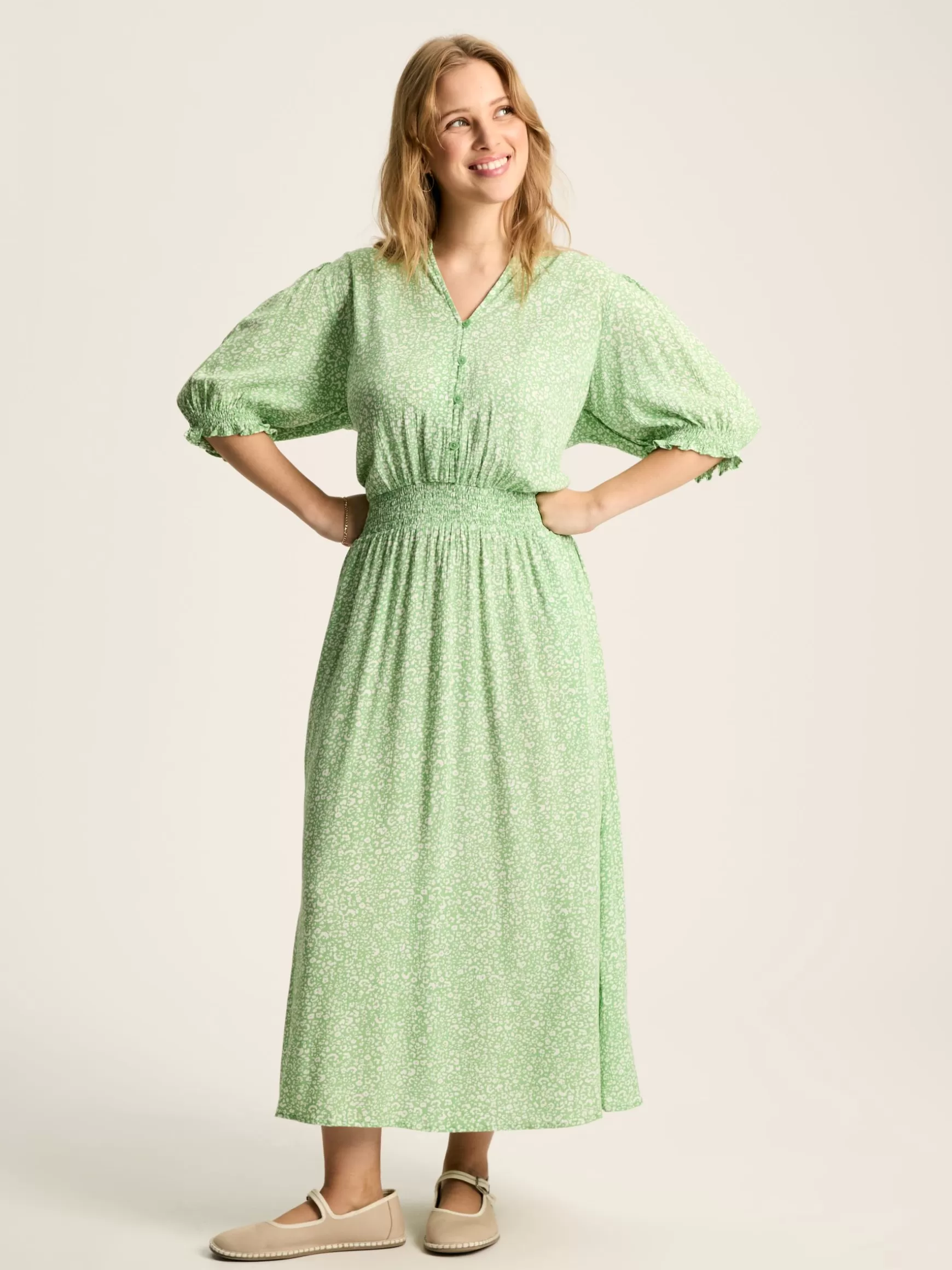 Laurie Viscose Midi Dress^Joules New