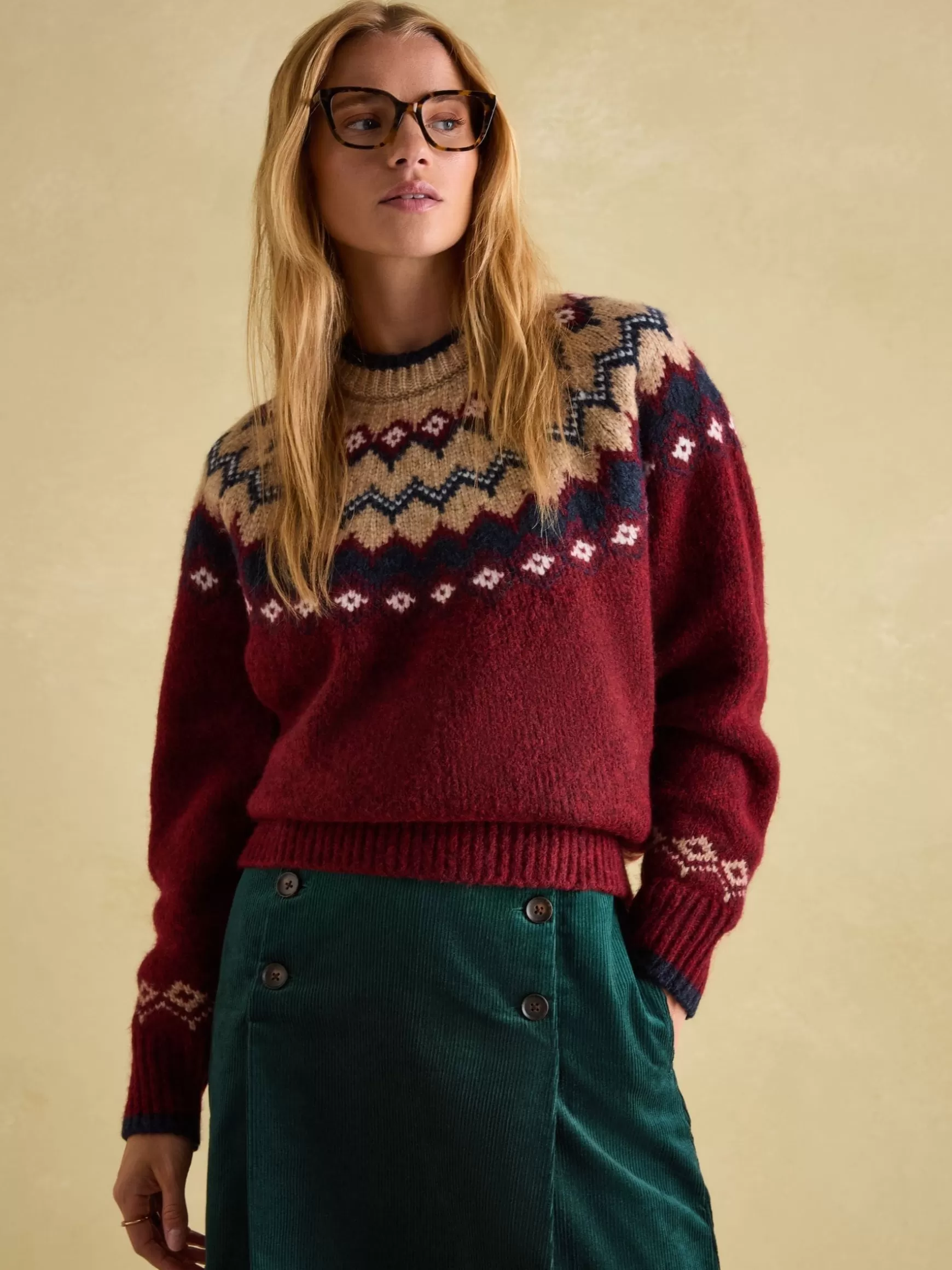 Lowry Fair Isle Jumper^Joules Best